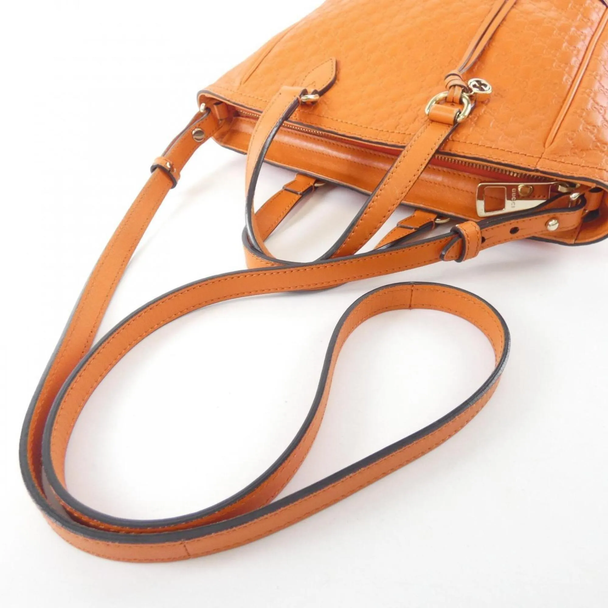 Micro Gg Leather Handbag (Pre-Owned) - Gucci - Modalova