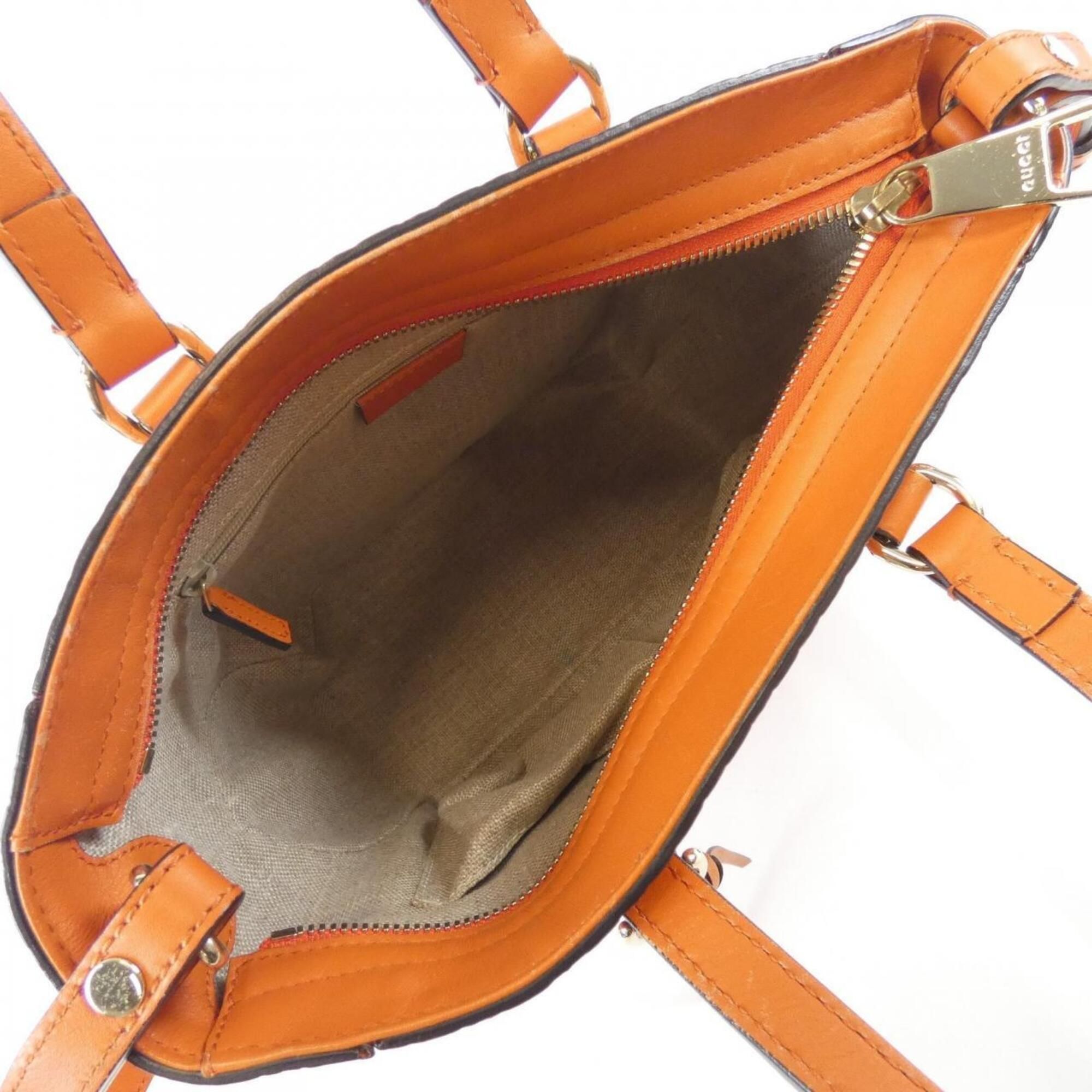 Micro Gg Leather Handbag (Pre-Owned) - Gucci - Modalova