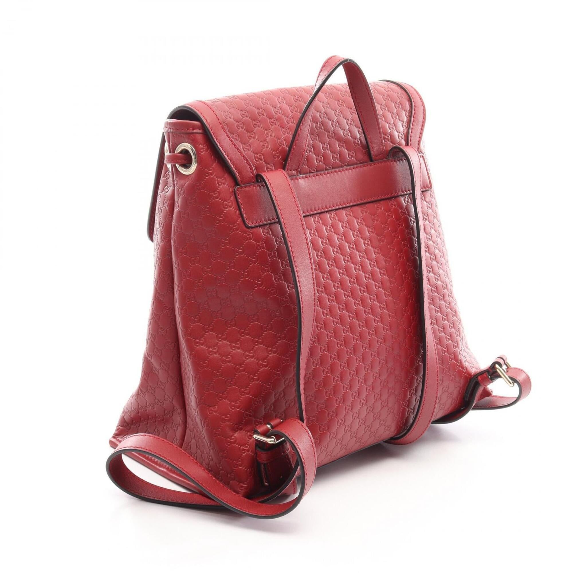 Leather Backpack (Pre-Owned) - Gucci - Modalova