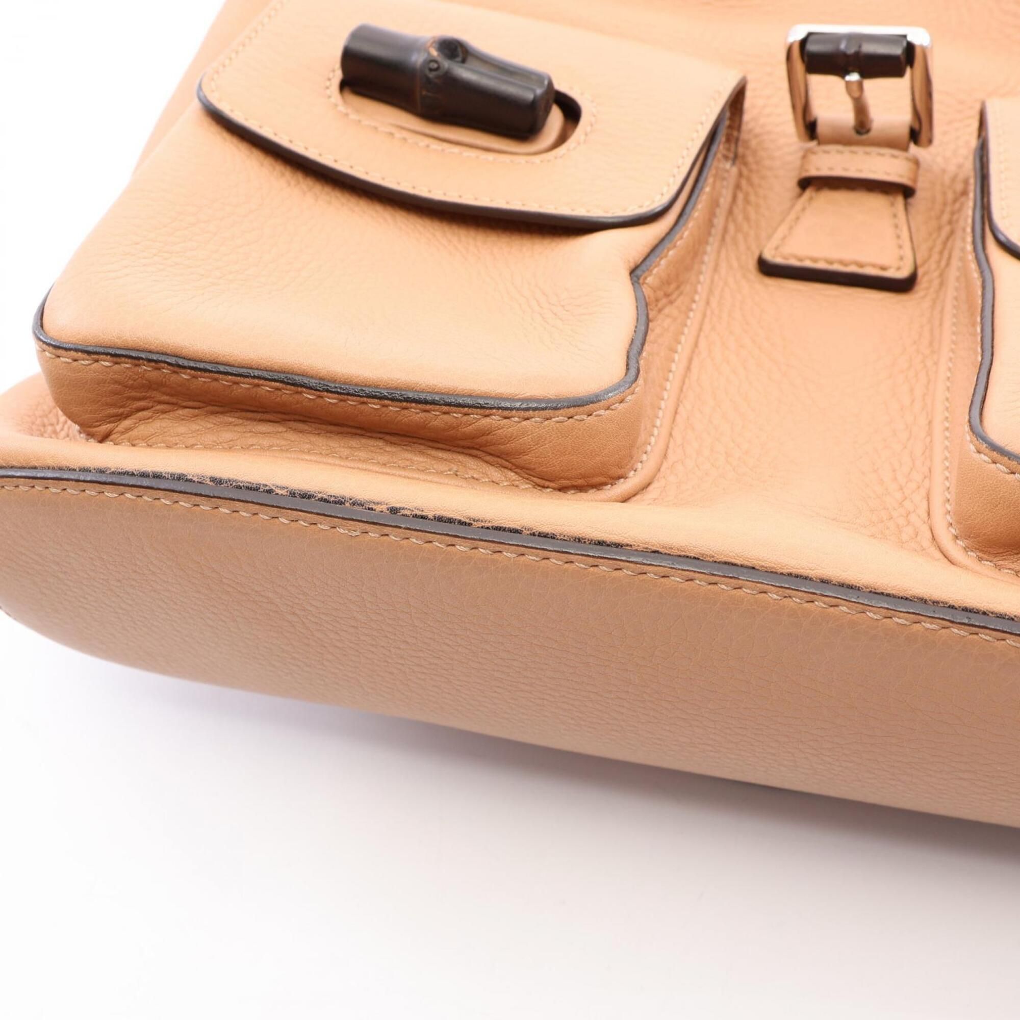 Leather Backpack (Pre-Owned) - Gucci - Modalova