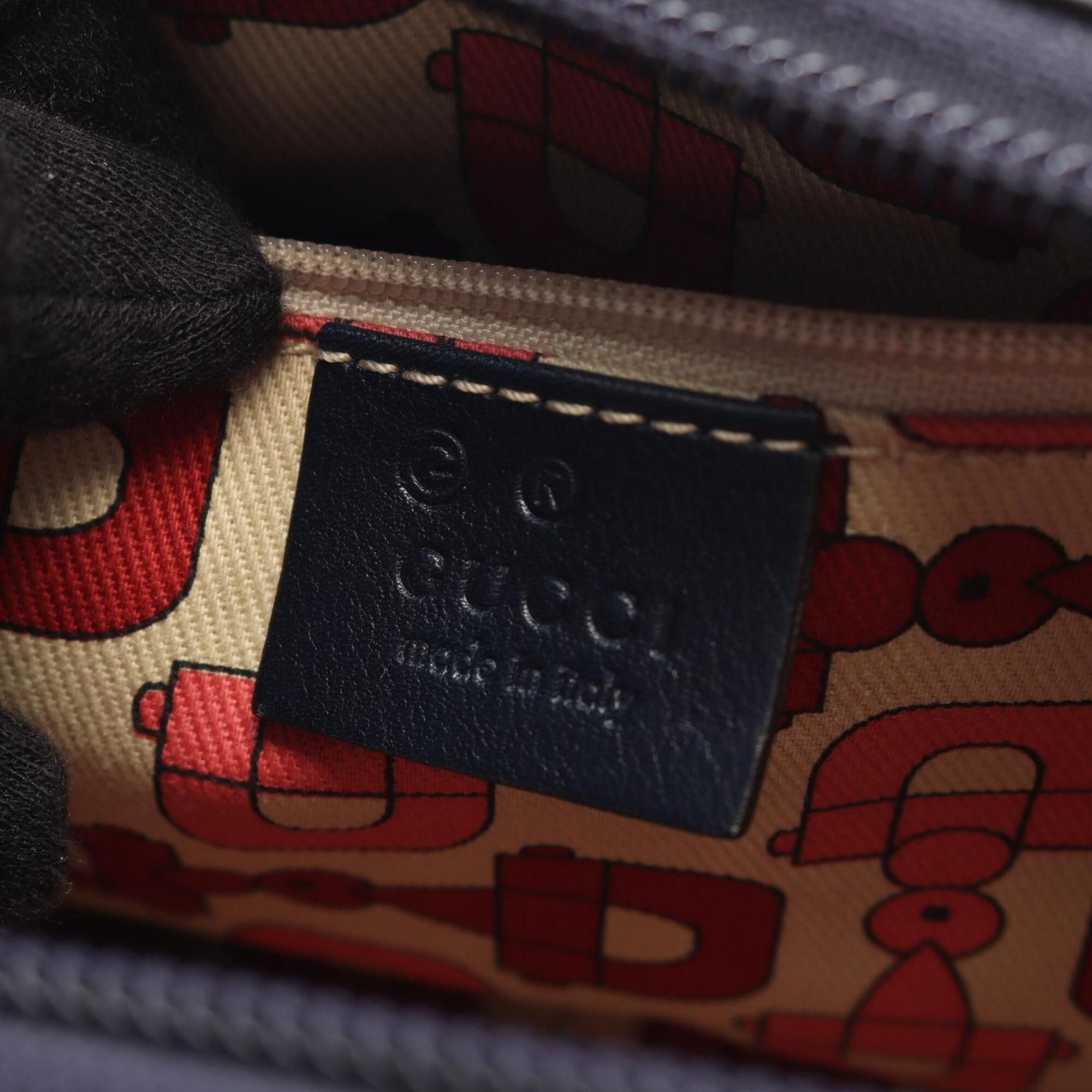 Canvas Leather Handbag (Pre-Owned) - Gucci - Modalova
