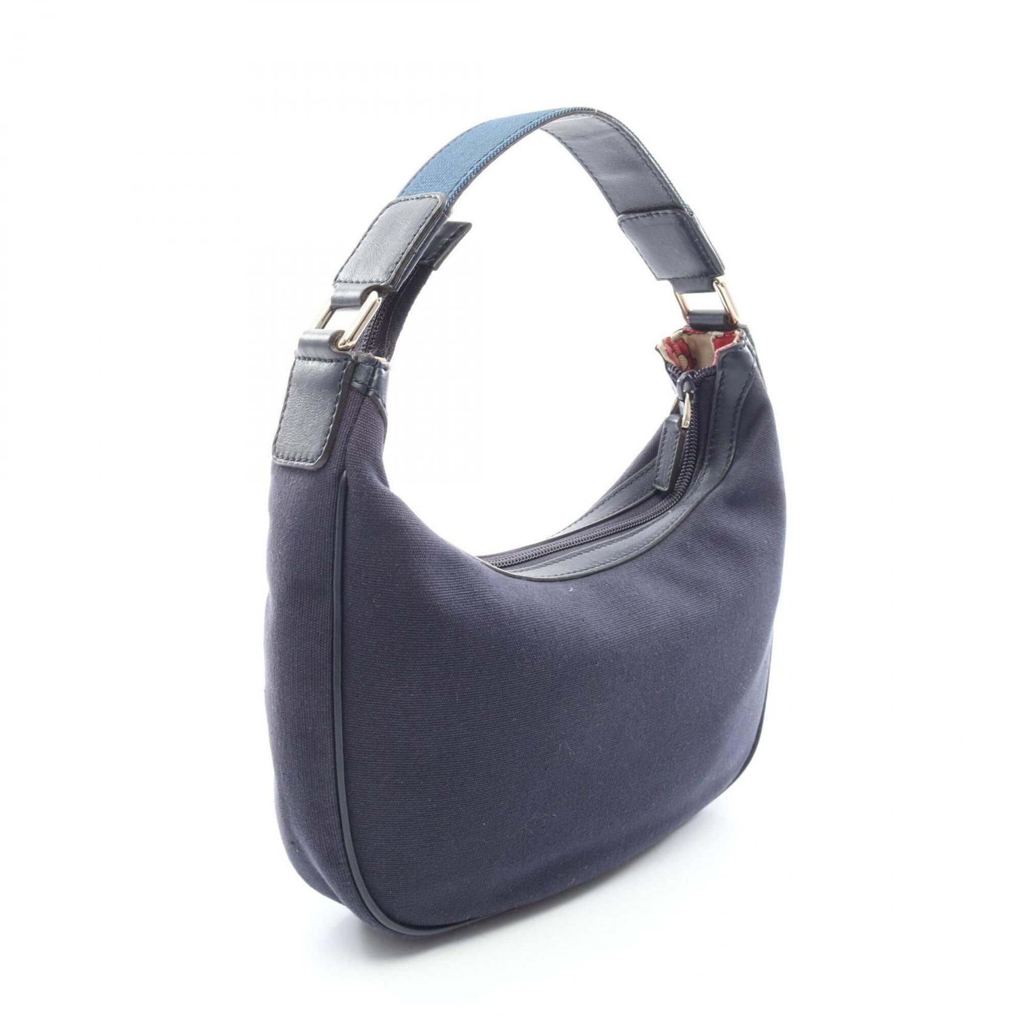 Canvas Leather Handbag (Pre-Owned) - Gucci - Modalova