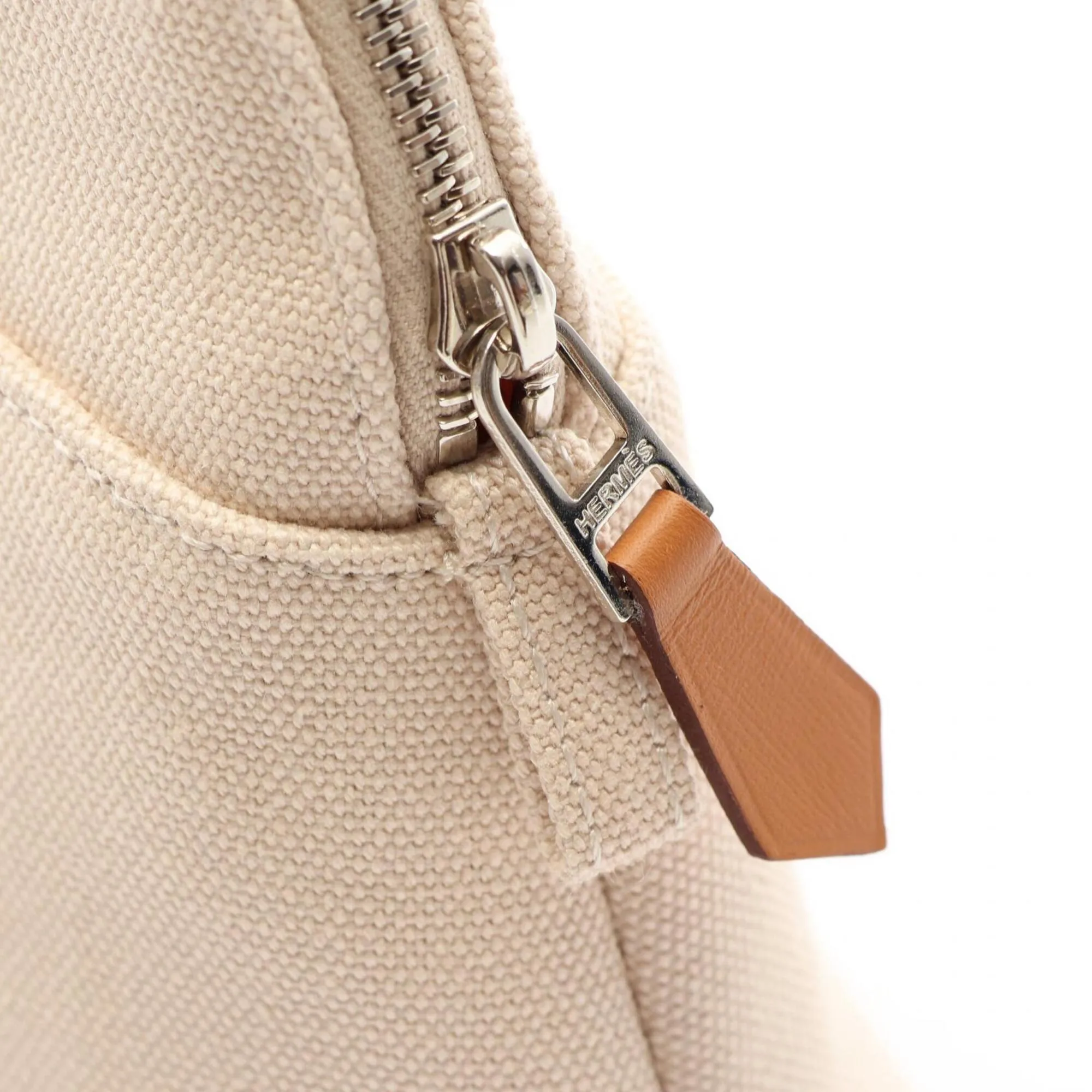 Canvas Leather Pouch (Pre-Owned) - Hermes - Modalova