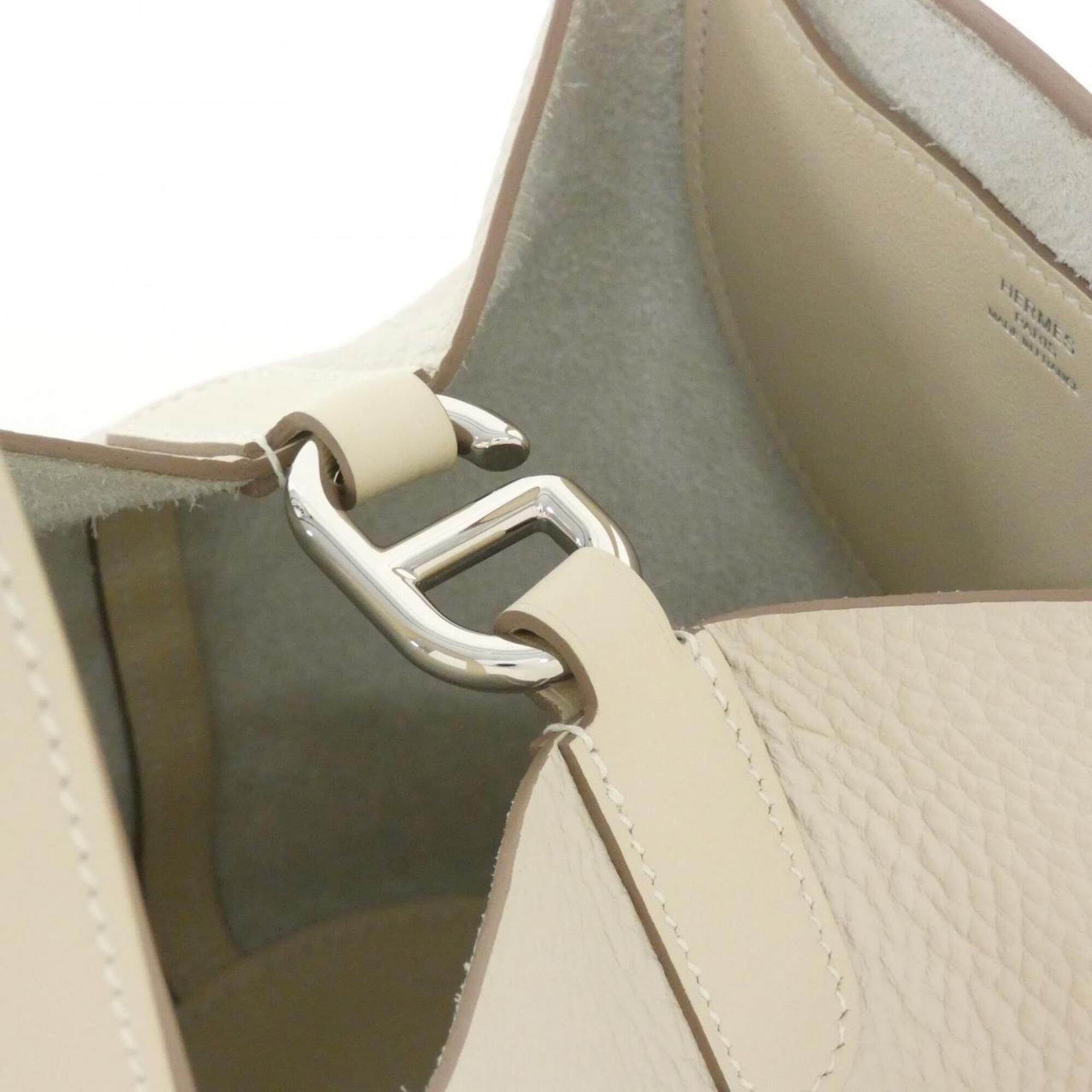 Taurillon Clemence Leather Swift Leather Handbag (Pre-Owned) - Hermes - Modalova