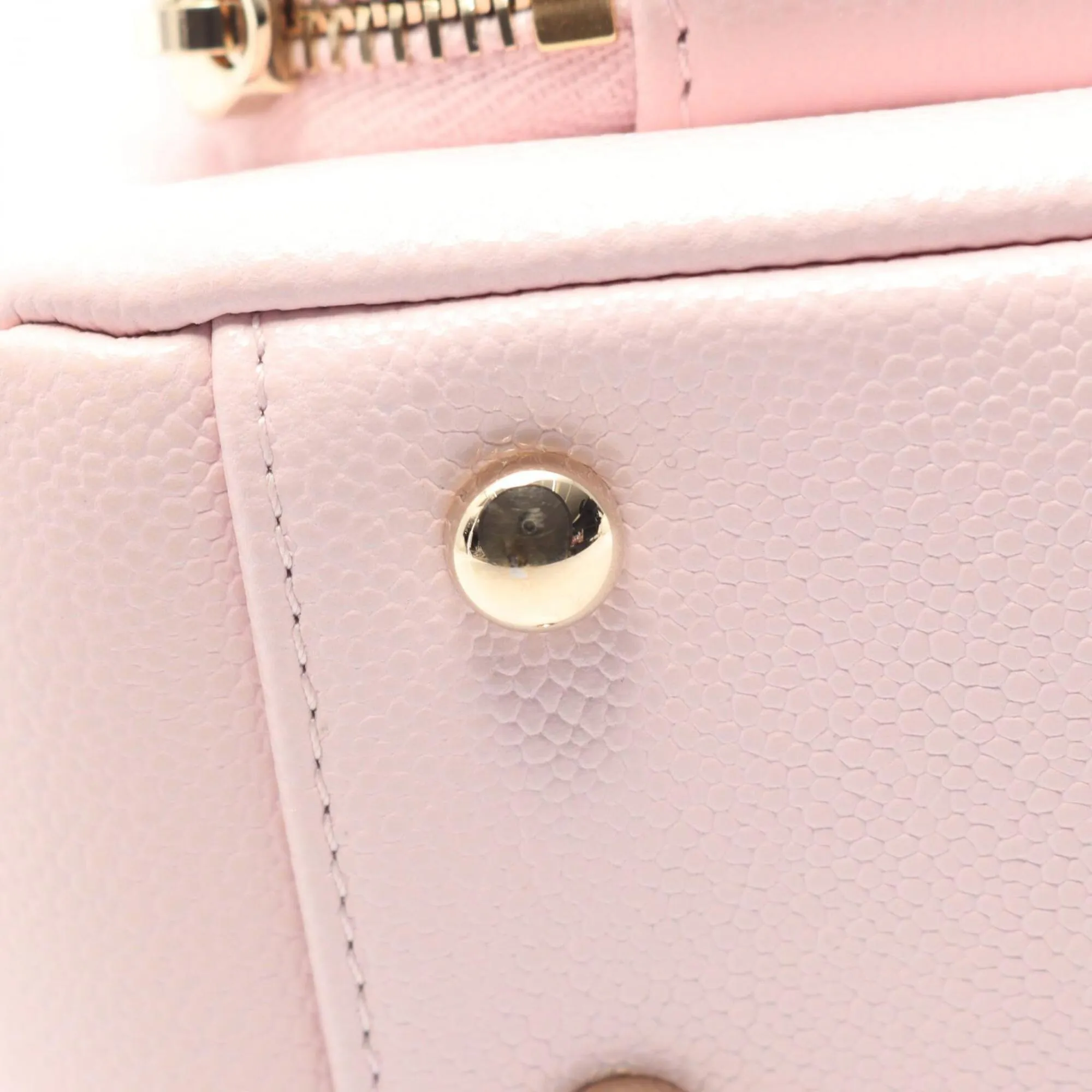 Grained Calfskin Handbag Shoulder Bag (Pre-Owned) - Chanel - Modalova