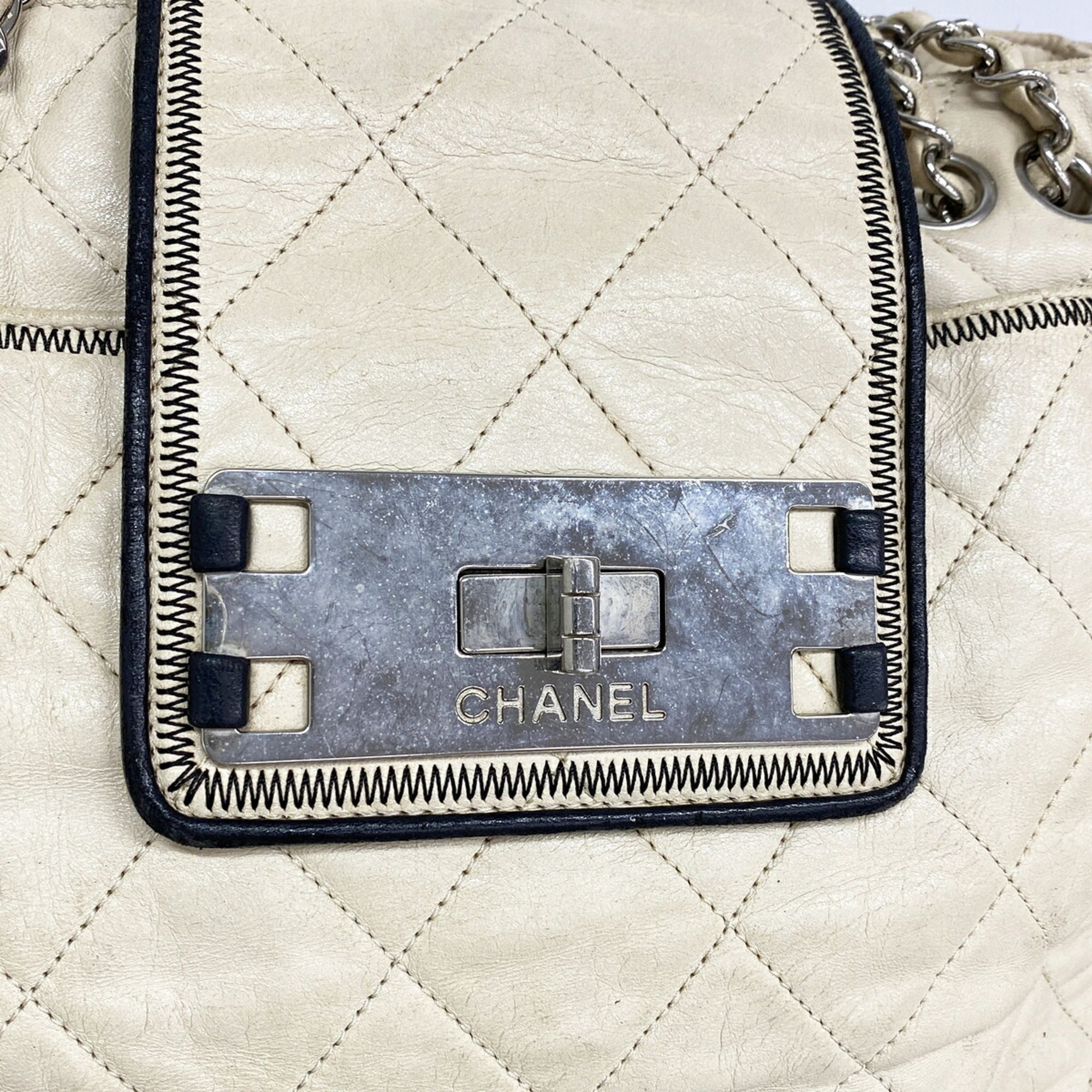Leather Tote Bag (Pre-Owned) - Chanel - Modalova