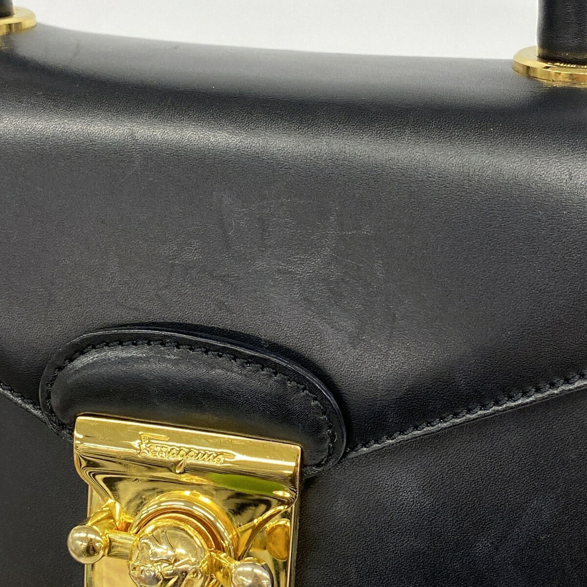 Leather Handbag (Pre-Owned) - Salvatore Ferragamo - Modalova