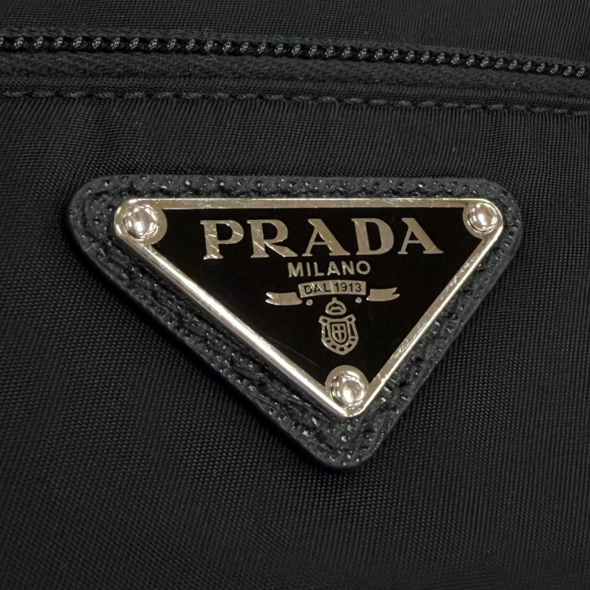 Nylon Leather Shoulder Bag (Pre-Owned) - Prada - Modalova