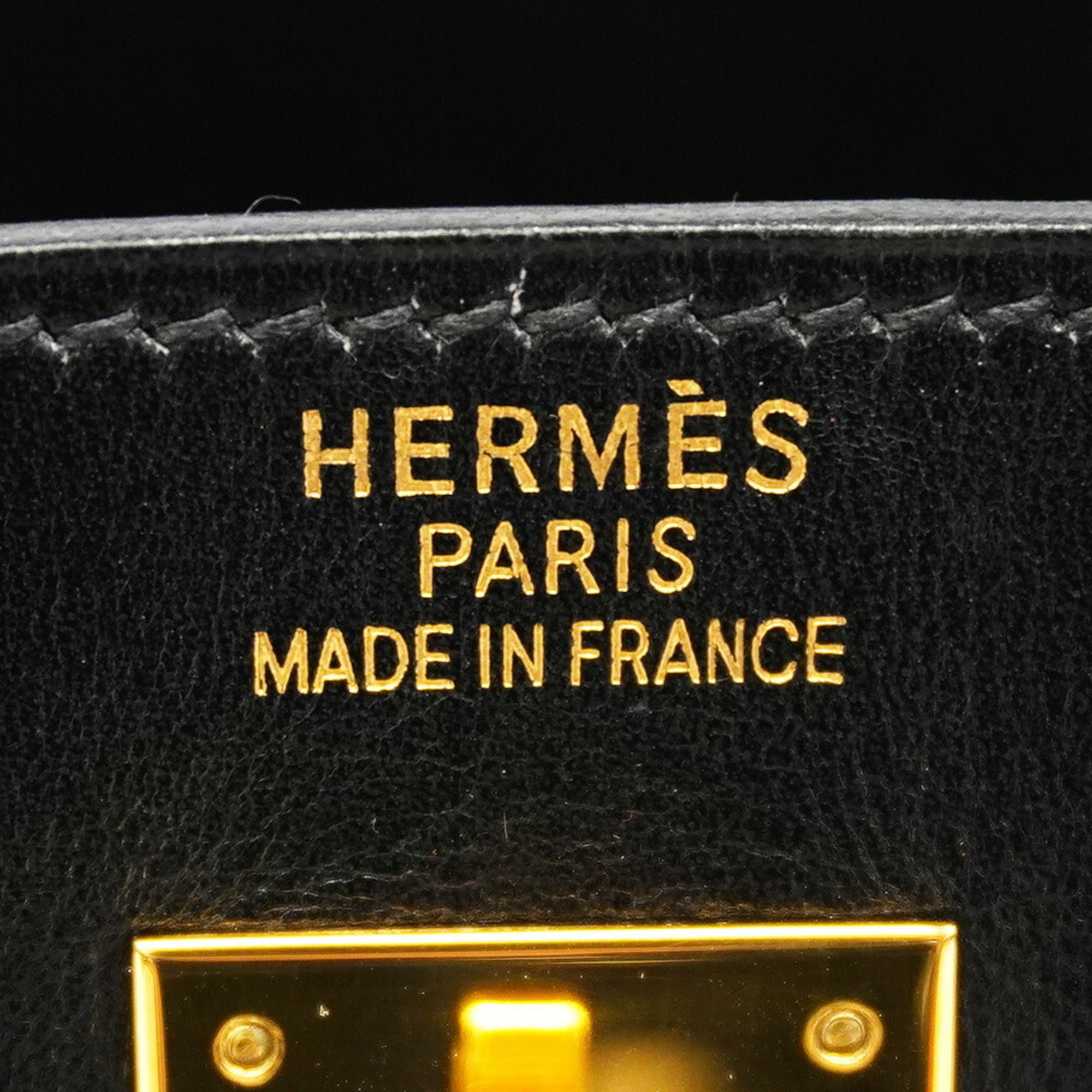 Box Calf Leather Handbag (Pre-Owned) - Hermes - Modalova