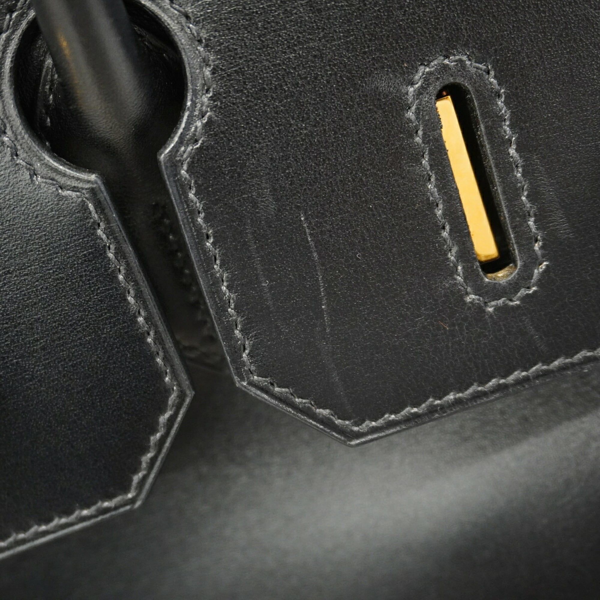 Box Calf Leather Handbag (Pre-Owned) - Hermes - Modalova