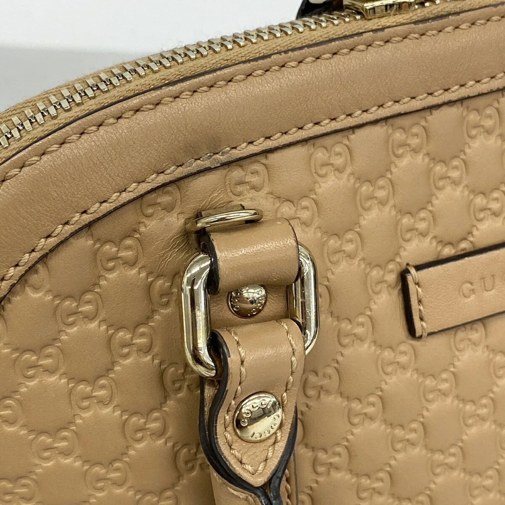 Leather Handbag (Pre-Owned) - Gucci - Modalova