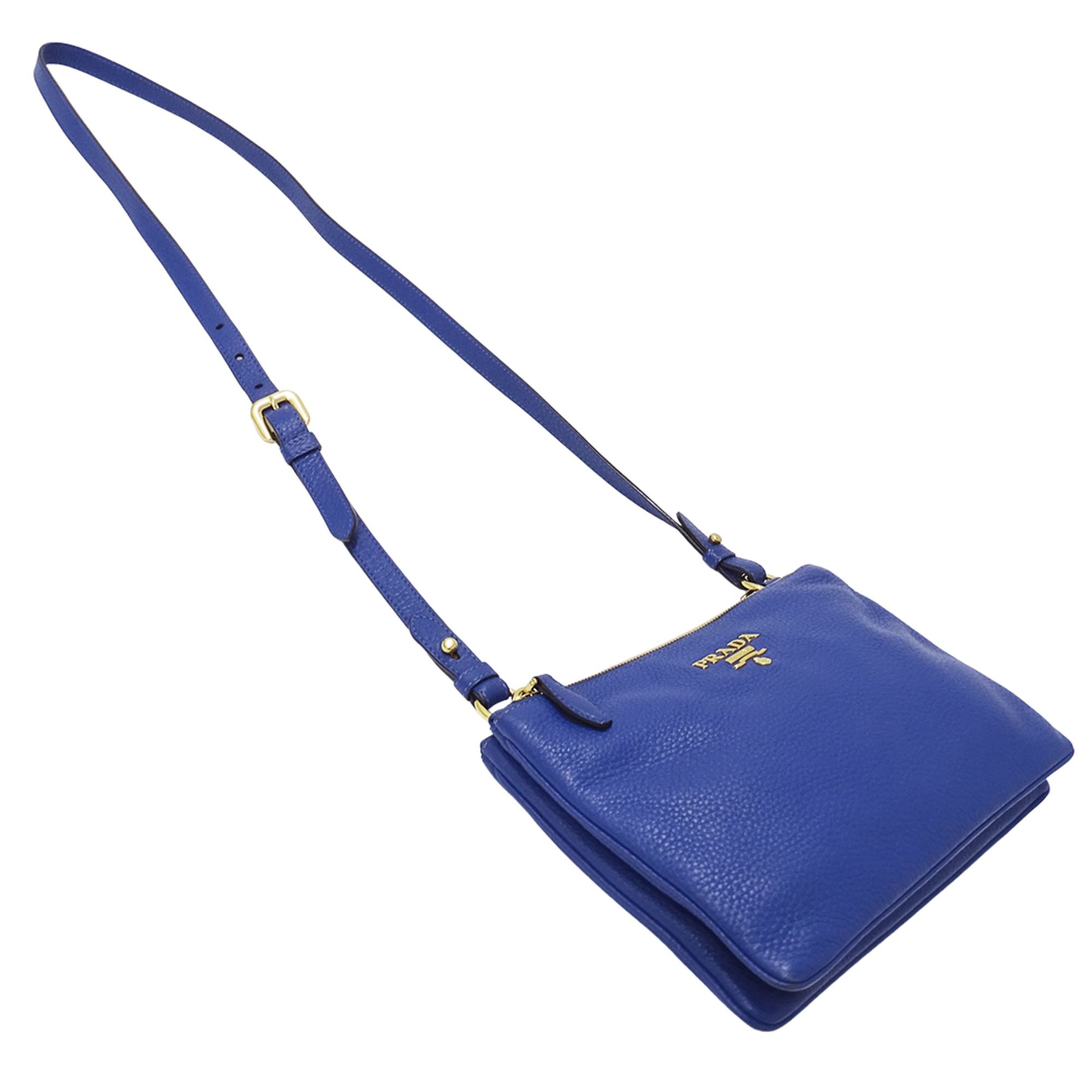Leather Shoulder Bag (Pre-Owned) - Prada - Modalova