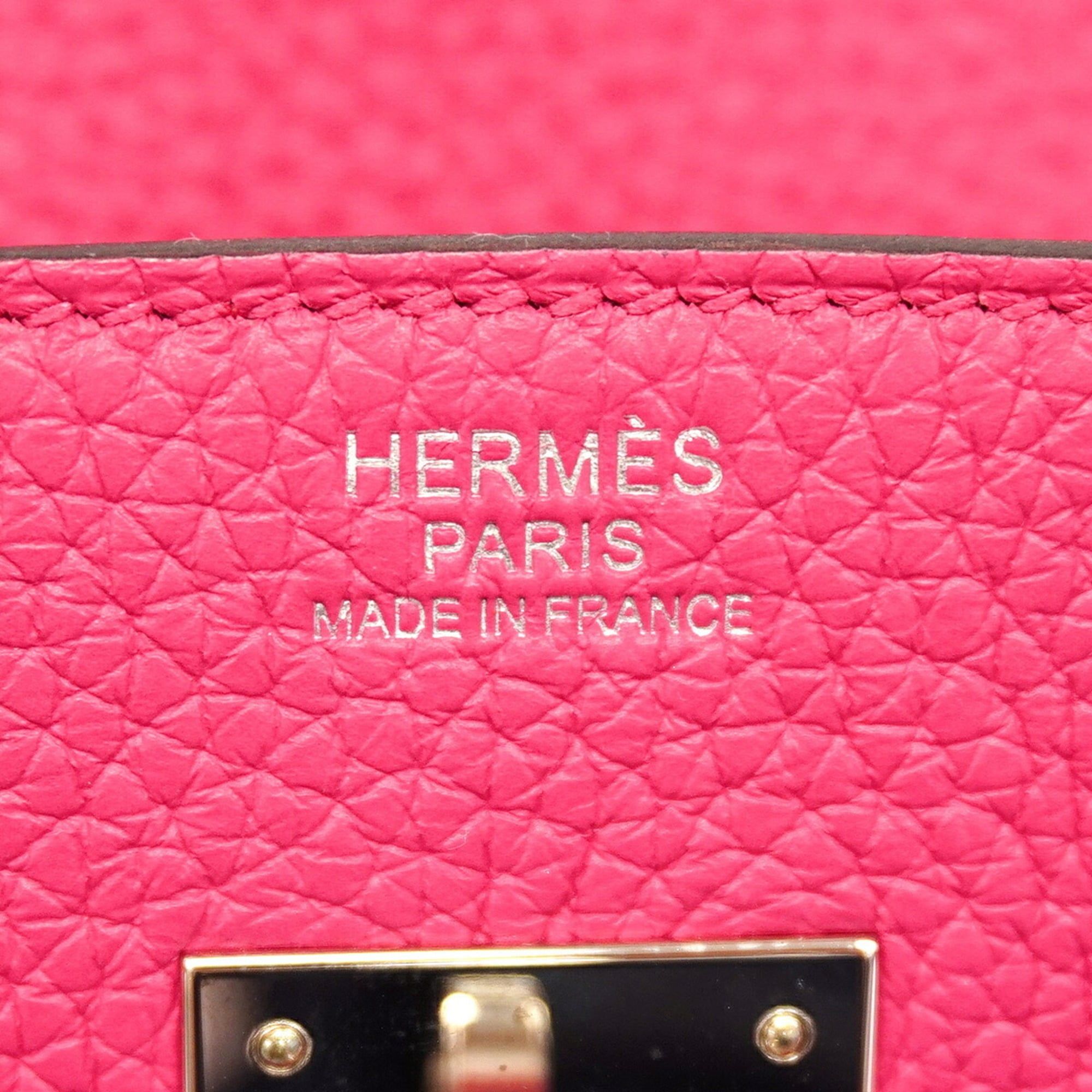 Taurillon Clemence Leather Handbag (Pre-Owned) - Hermes - Modalova