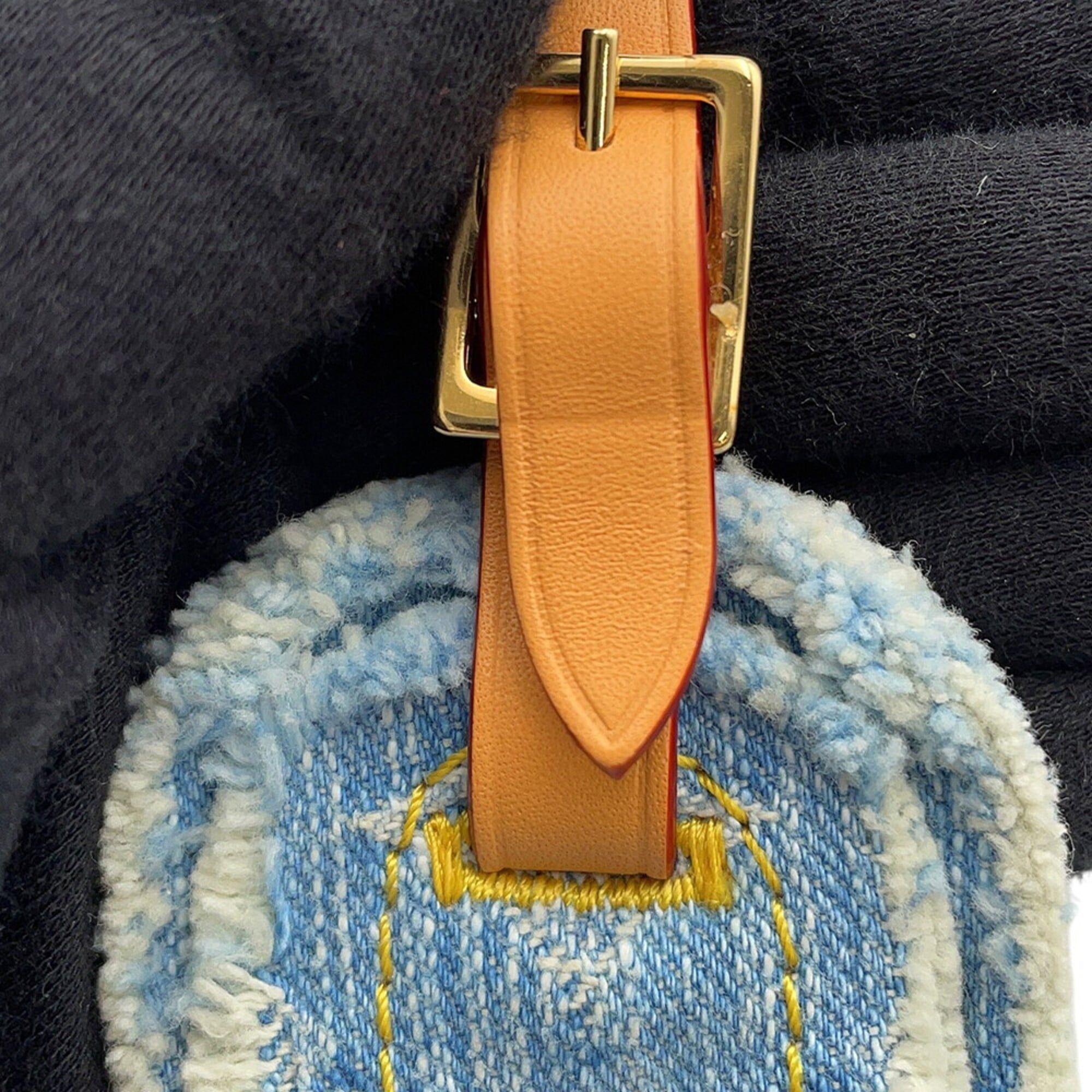 Collection Monogram Denim Handbag Shoulder Bag (Pre-Owned) - Louis Vuitton - Modalova