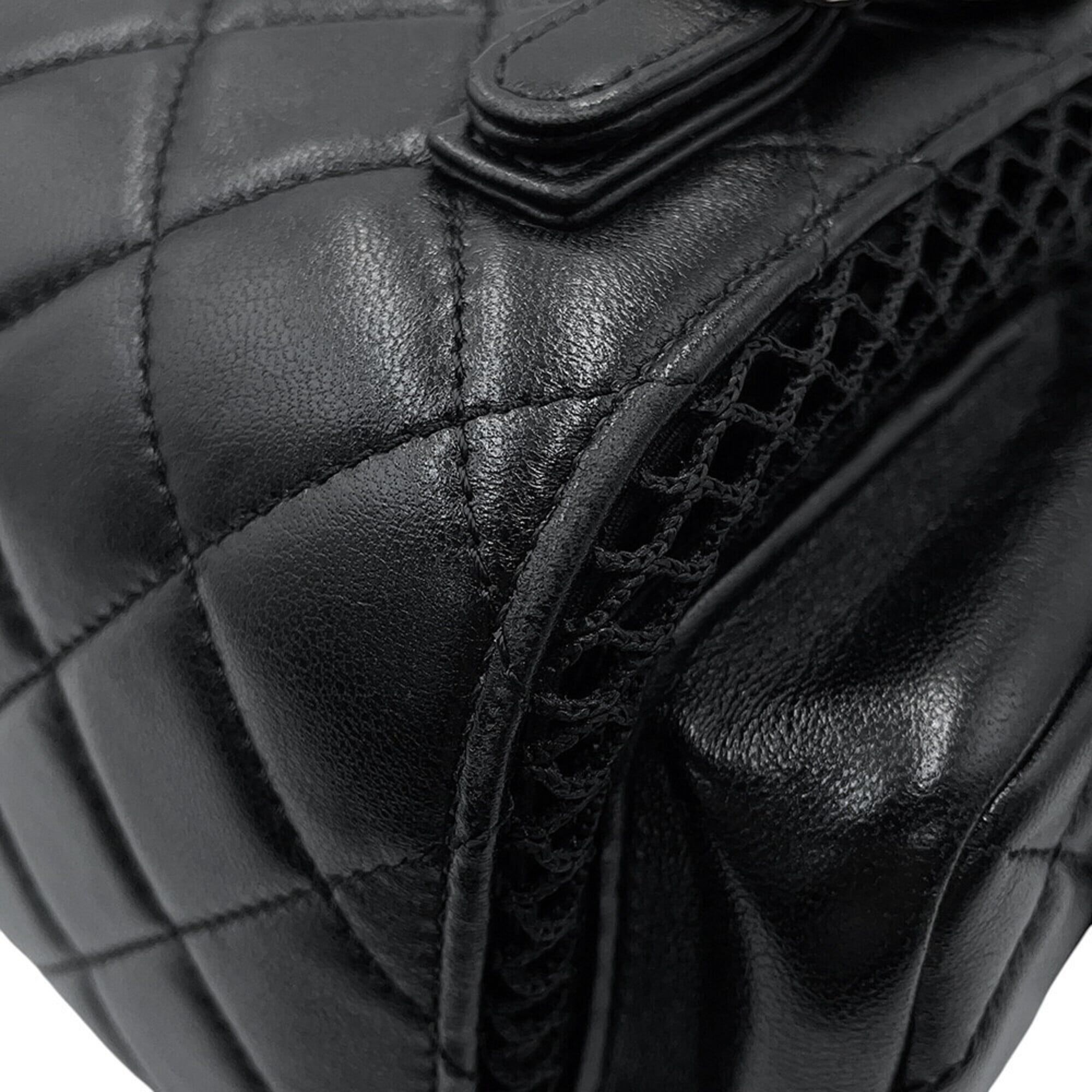 Matelasse Mesh Leather Backpack (Pre-Owned) - Chanel - Modalova