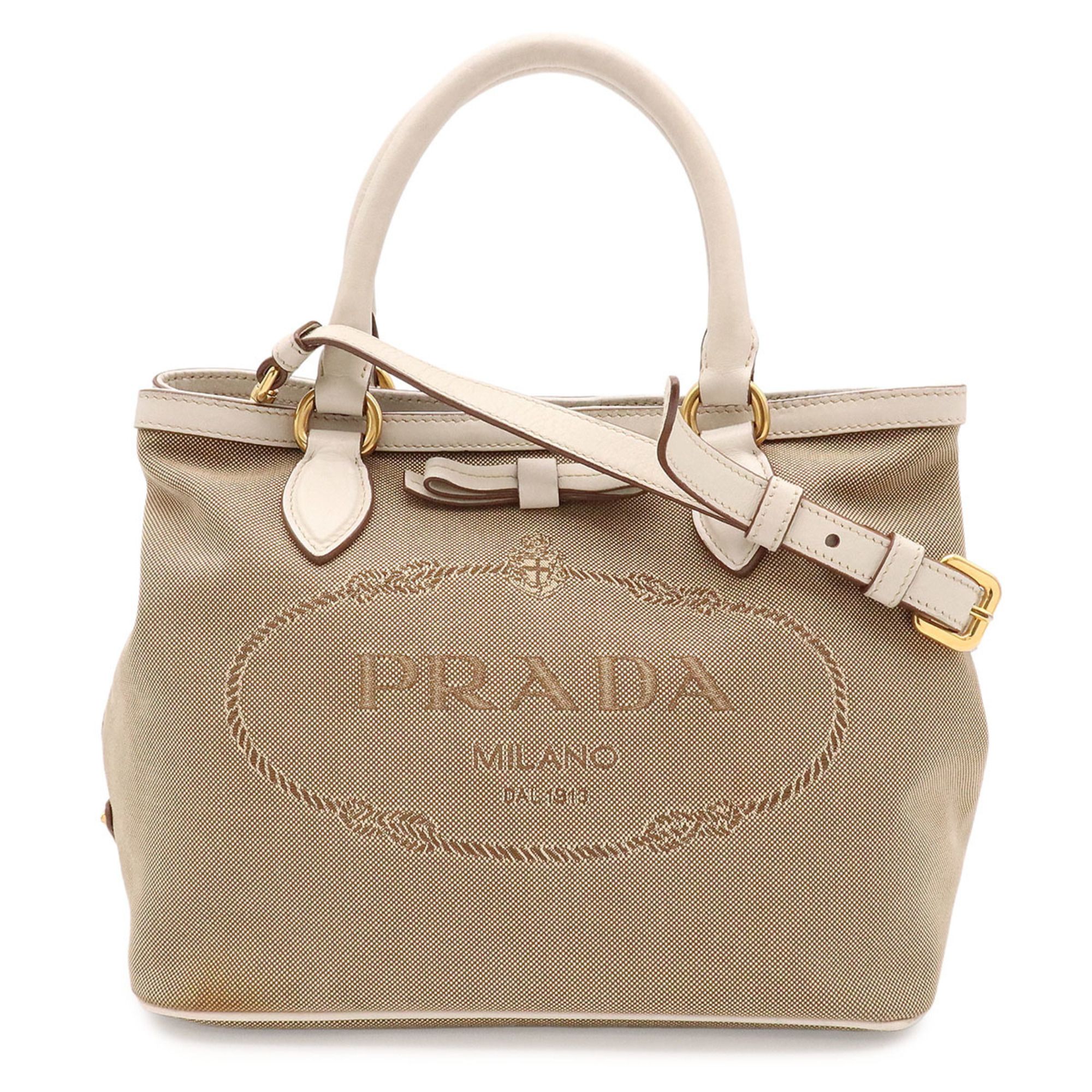 Bow Handbag Shoulder Bag Tote Bag (Pre-Owned) - Prada - Modalova