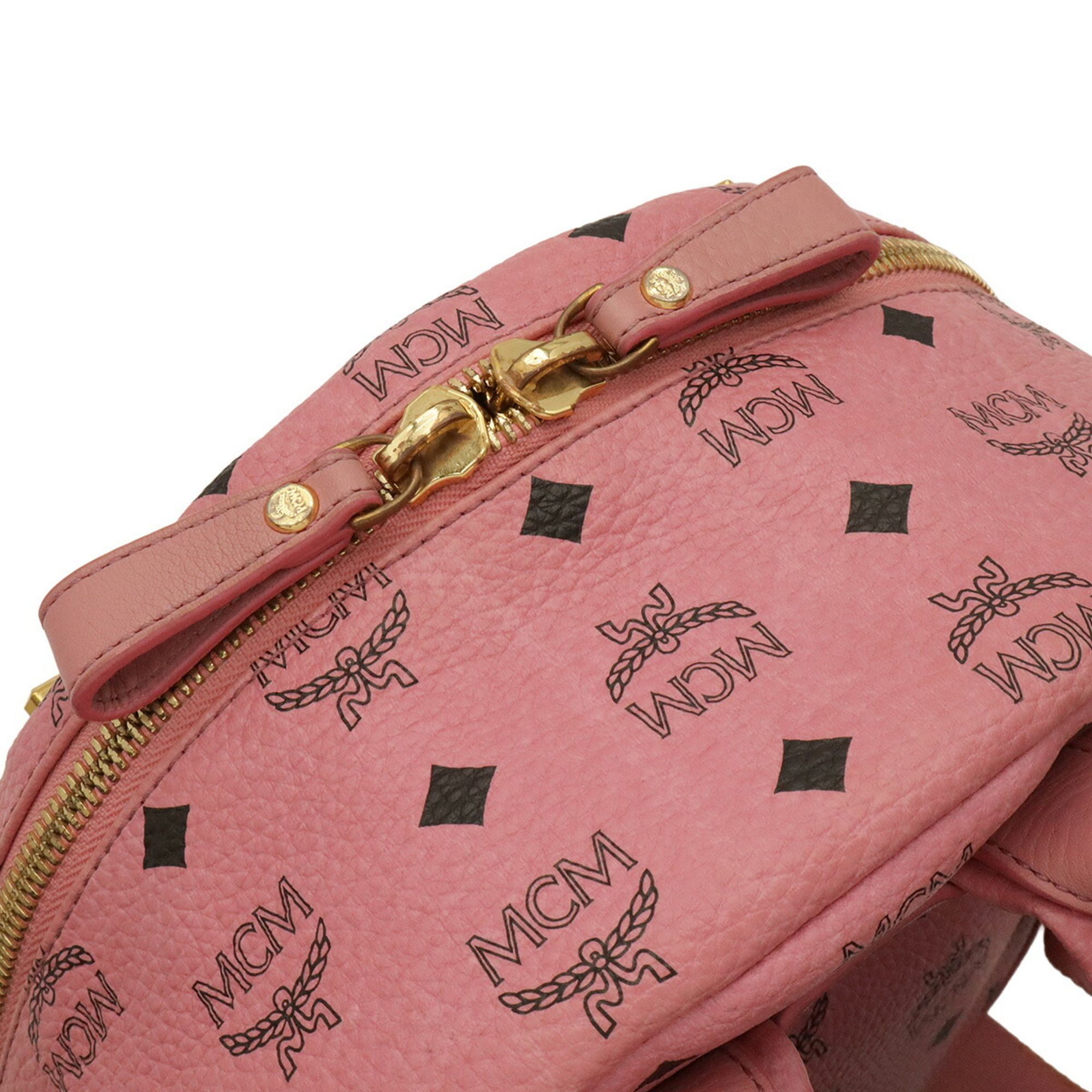 Leather Backpack Pouch (Pre-Owned) - MCM - Modalova