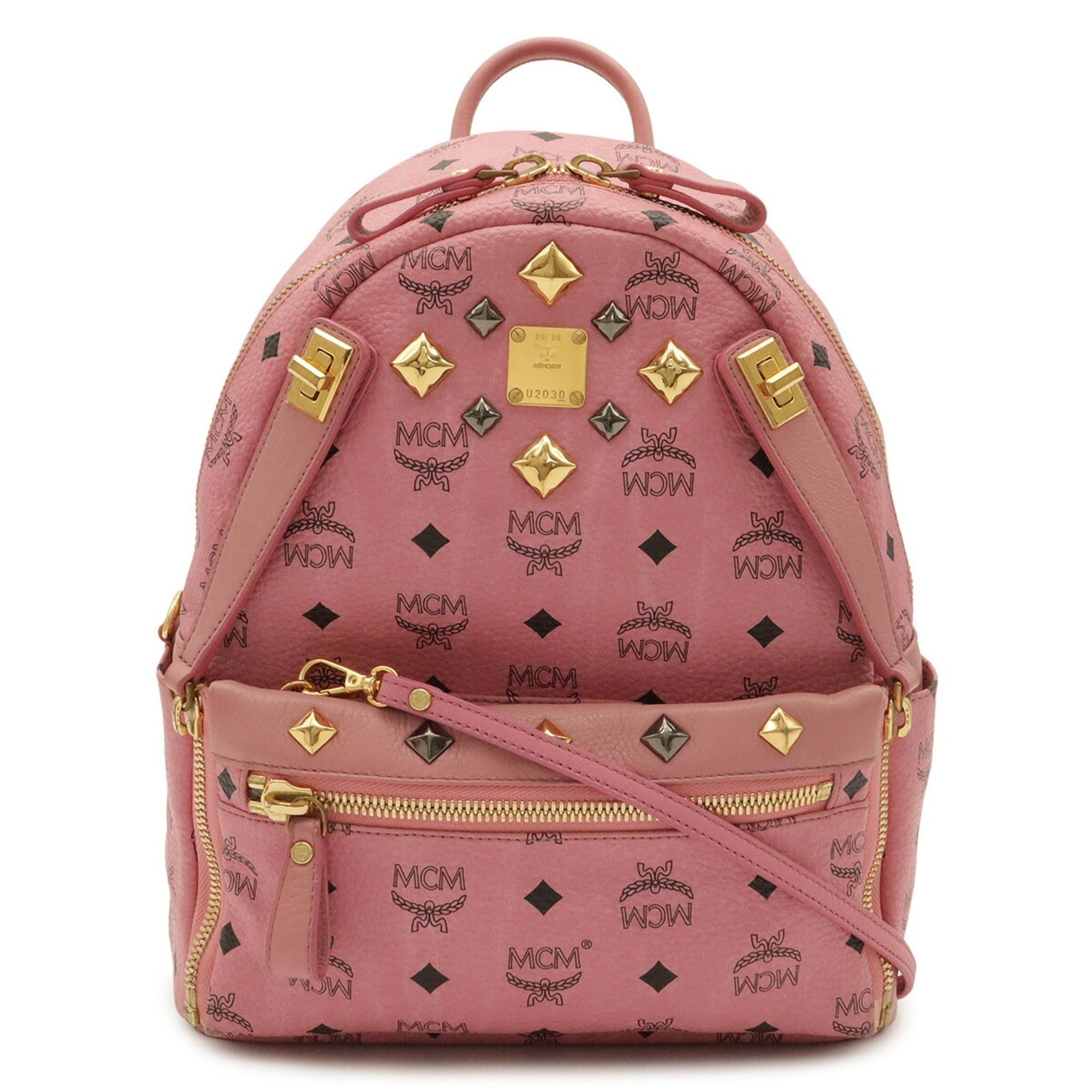Leather Backpack Pouch (Pre-Owned) - MCM - Modalova