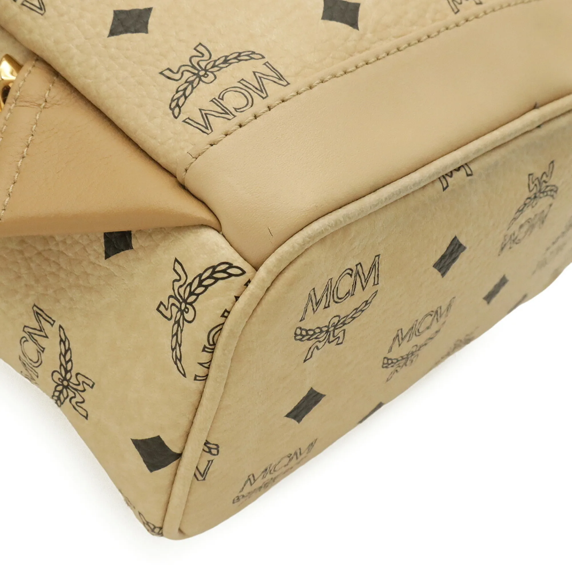 Coated Canvas Backpack (Pre-Owned) - MCM - Modalova