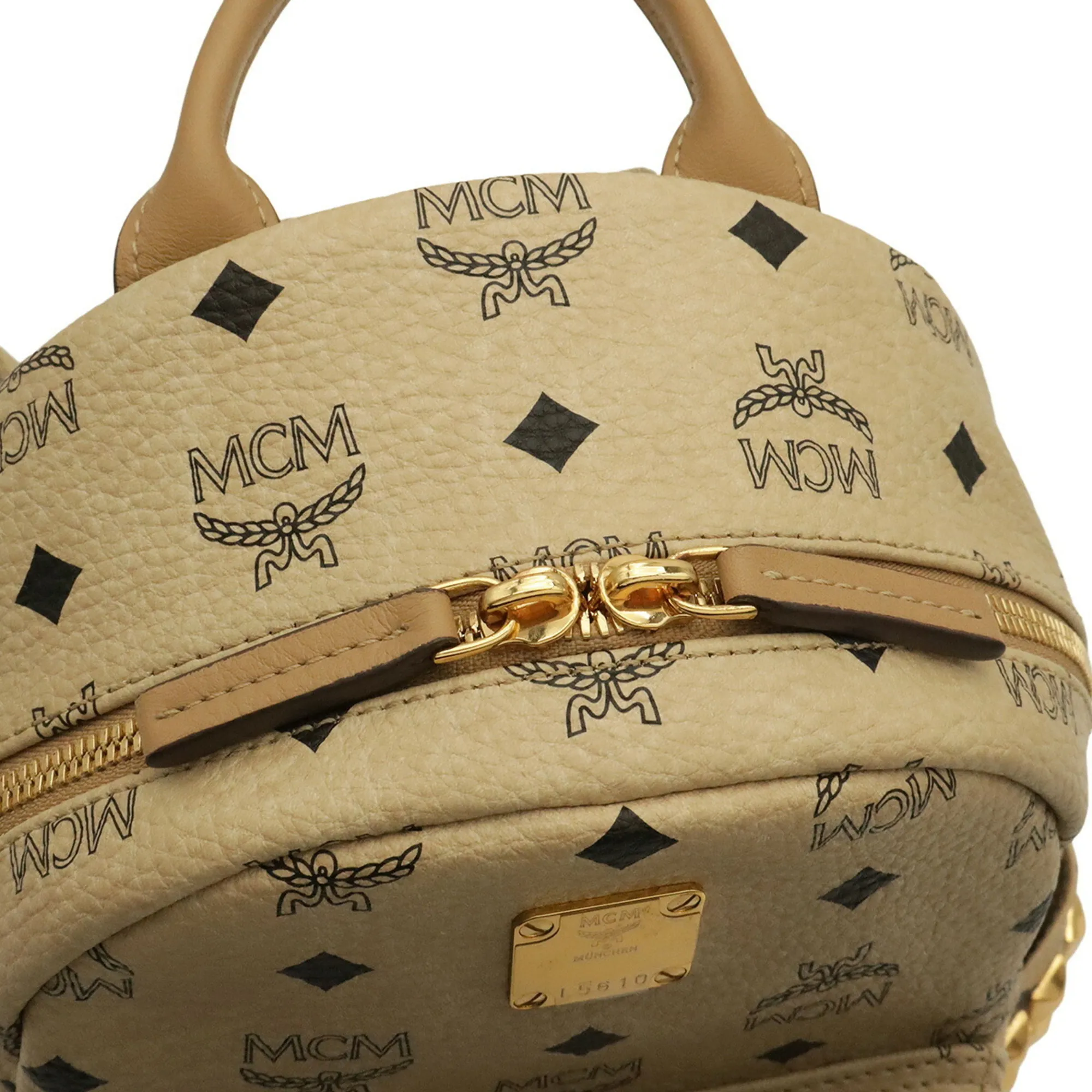 Coated Canvas Backpack (Pre-Owned) - MCM - Modalova