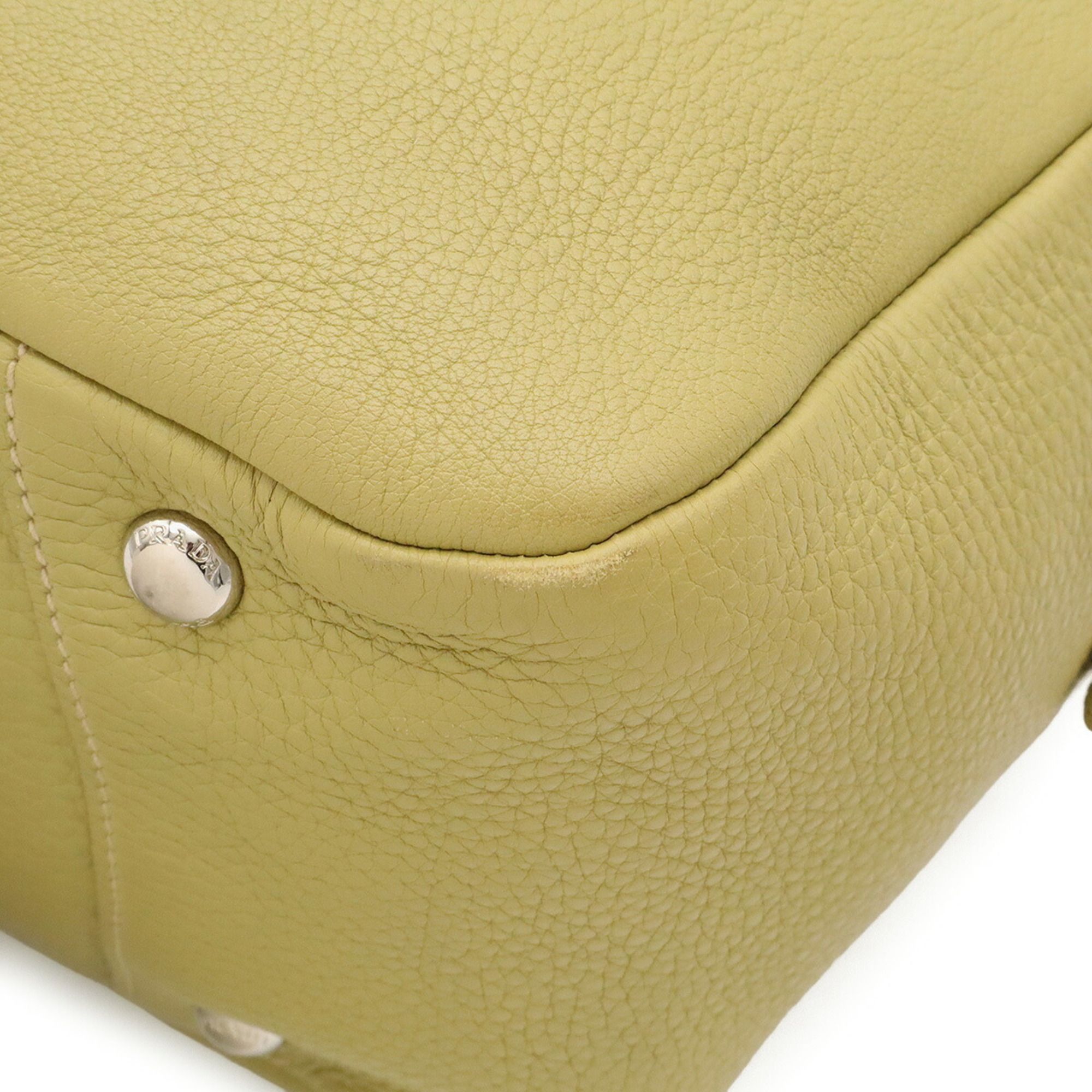 Light Leather Handbag (Pre-Owned) - Prada - Modalova
