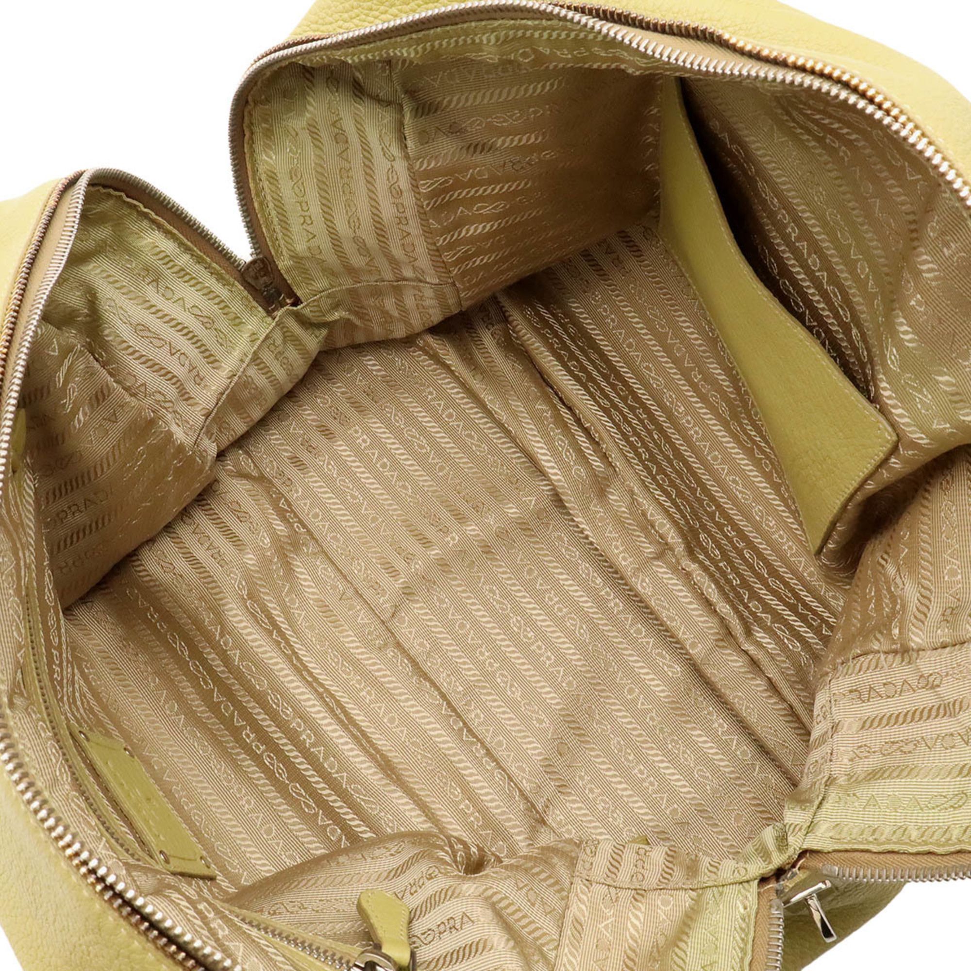 Light Leather Handbag (Pre-Owned) - Prada - Modalova