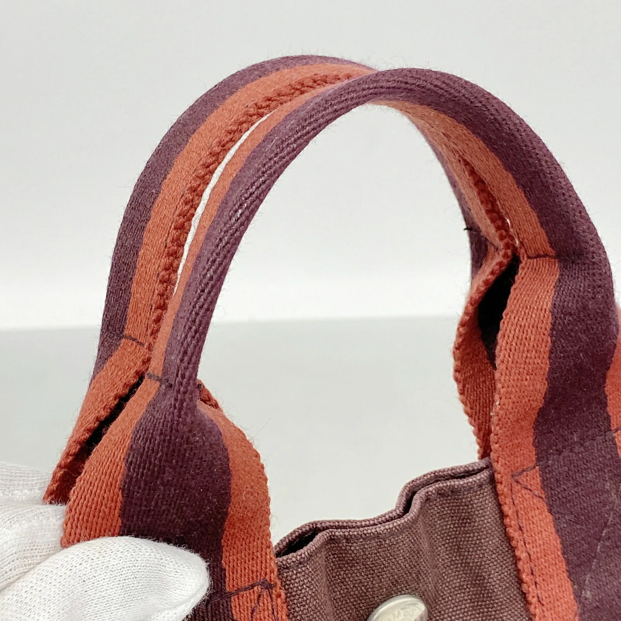Canvas Handbag (Pre-Owned) - Hermes - Modalova
