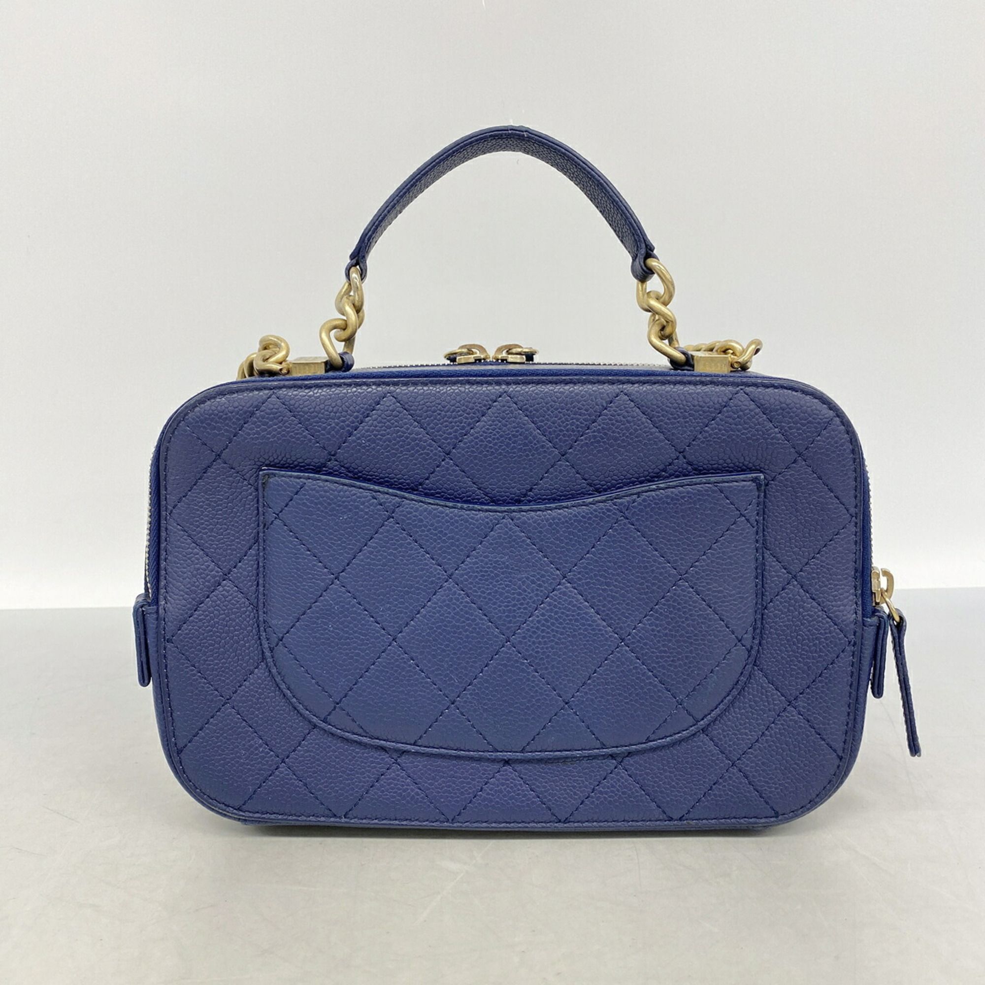 Grained Calfskin Vanity Bag (Pre-Owned) - Chanel - Modalova
