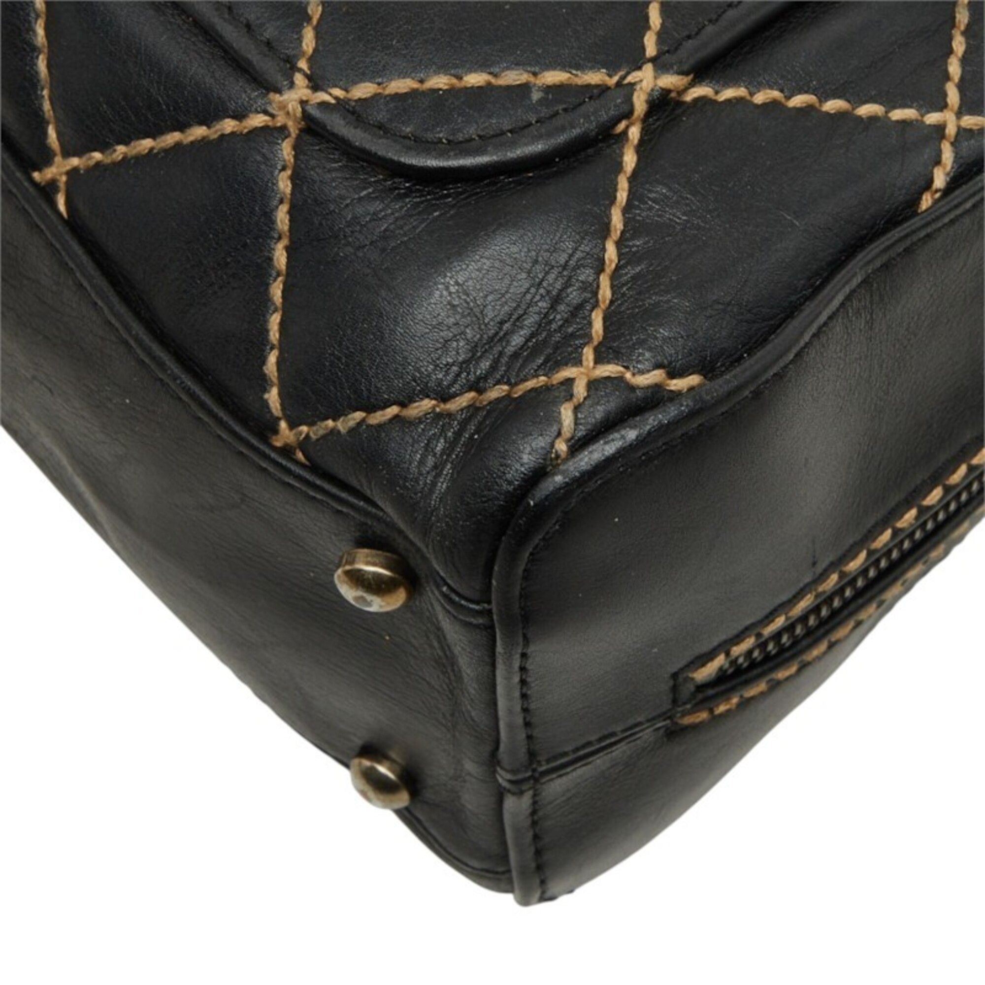 Leather Handbag Pouch (Pre-Owned) - Chanel - Modalova