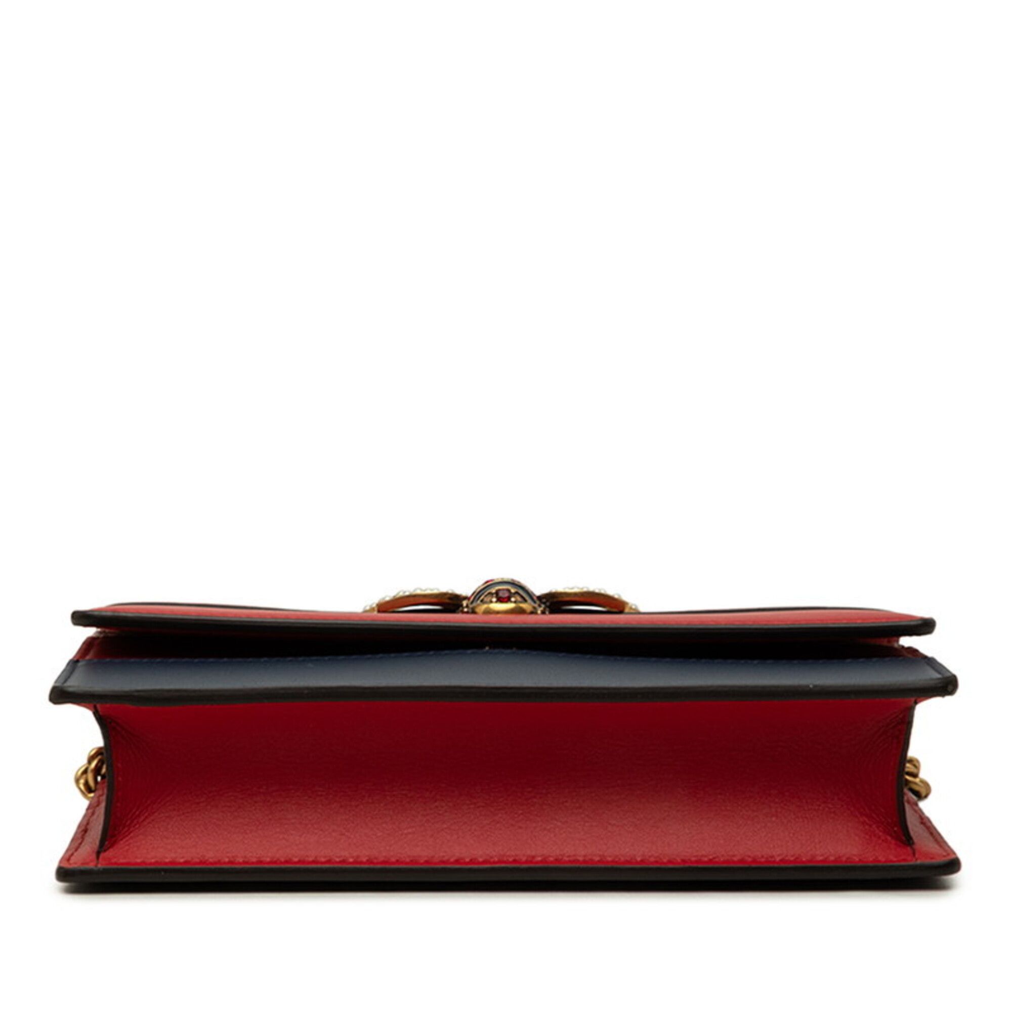 Leather Shoulder Bag (Pre-Owned) - Gucci - Modalova