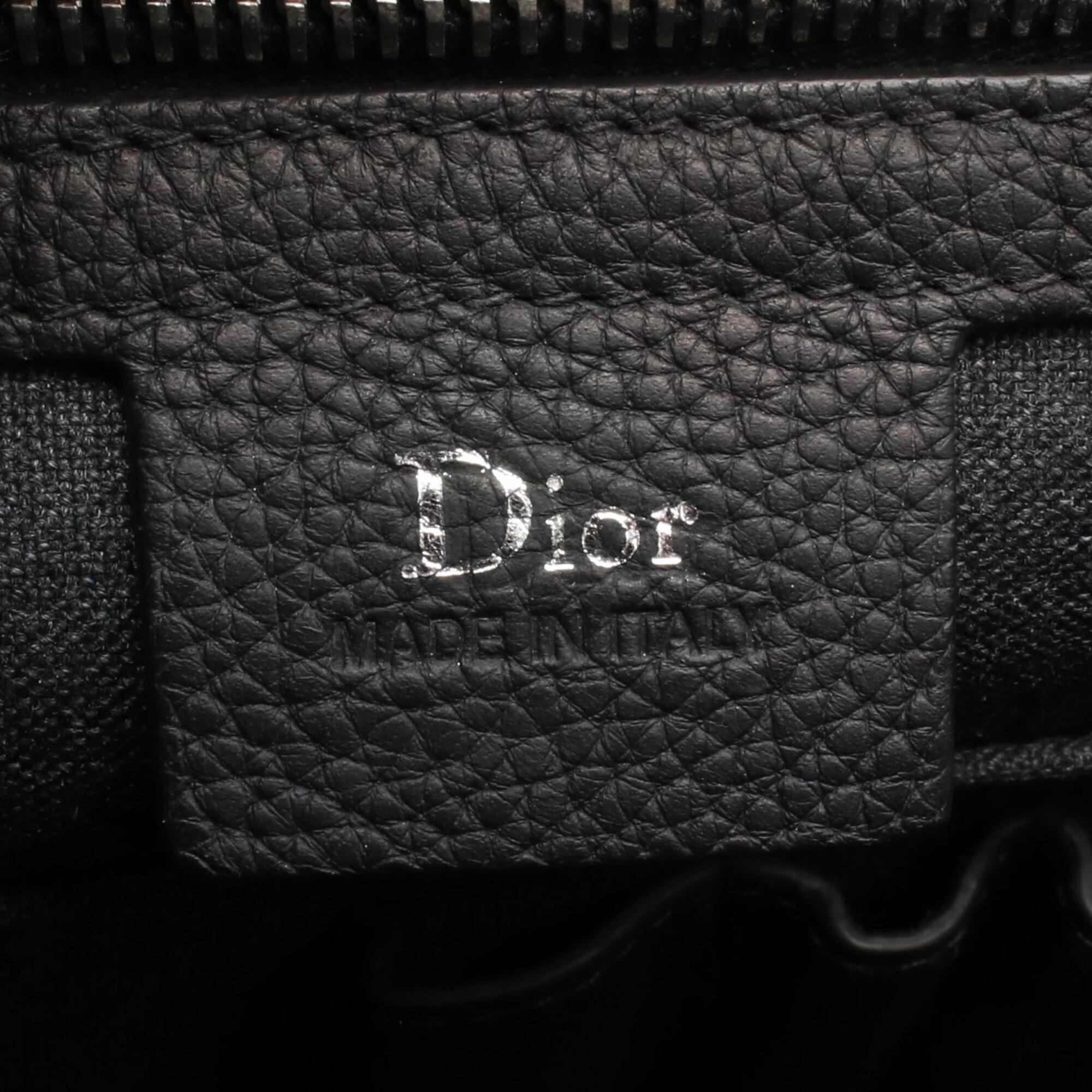 Leather Briefcase Handbag (Pre-Owned) - Christian Dior - Modalova