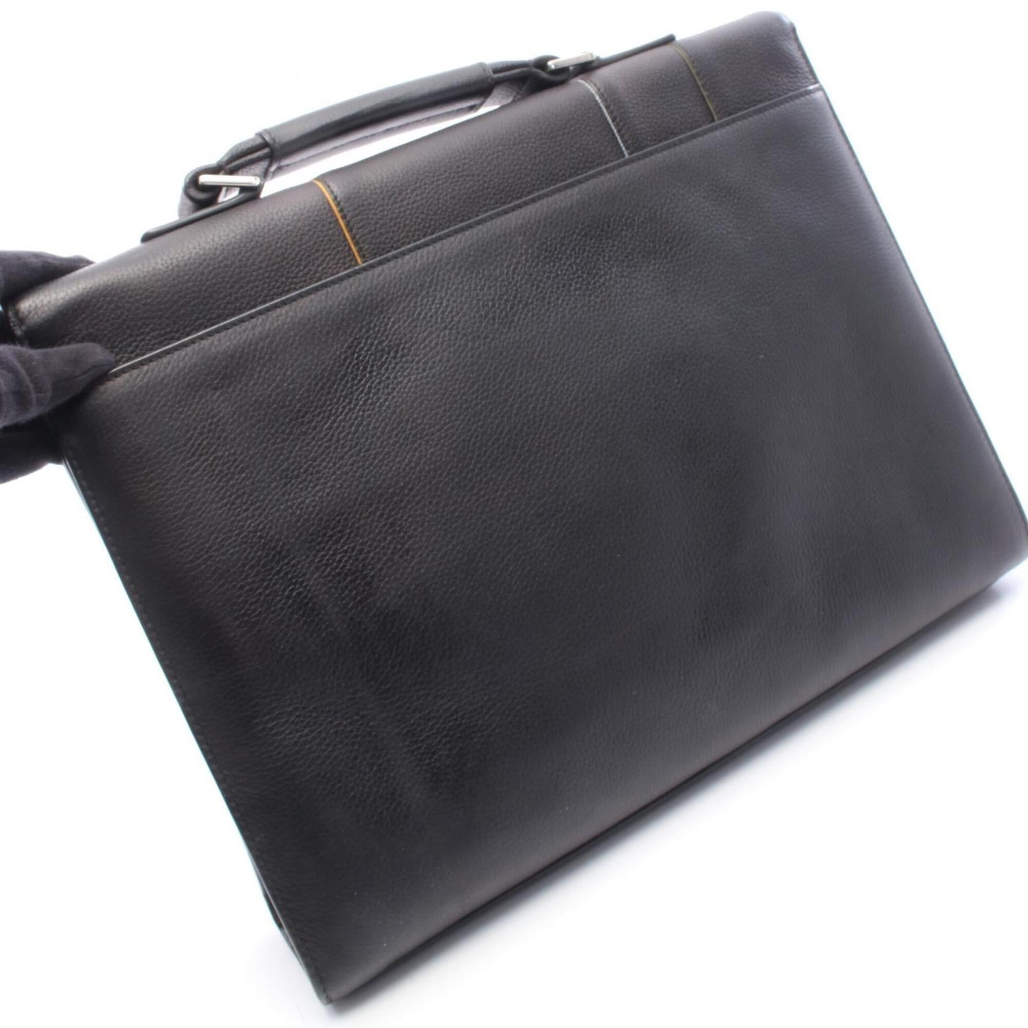 Leather Briefcase Handbag (Pre-Owned) - Christian Dior - Modalova