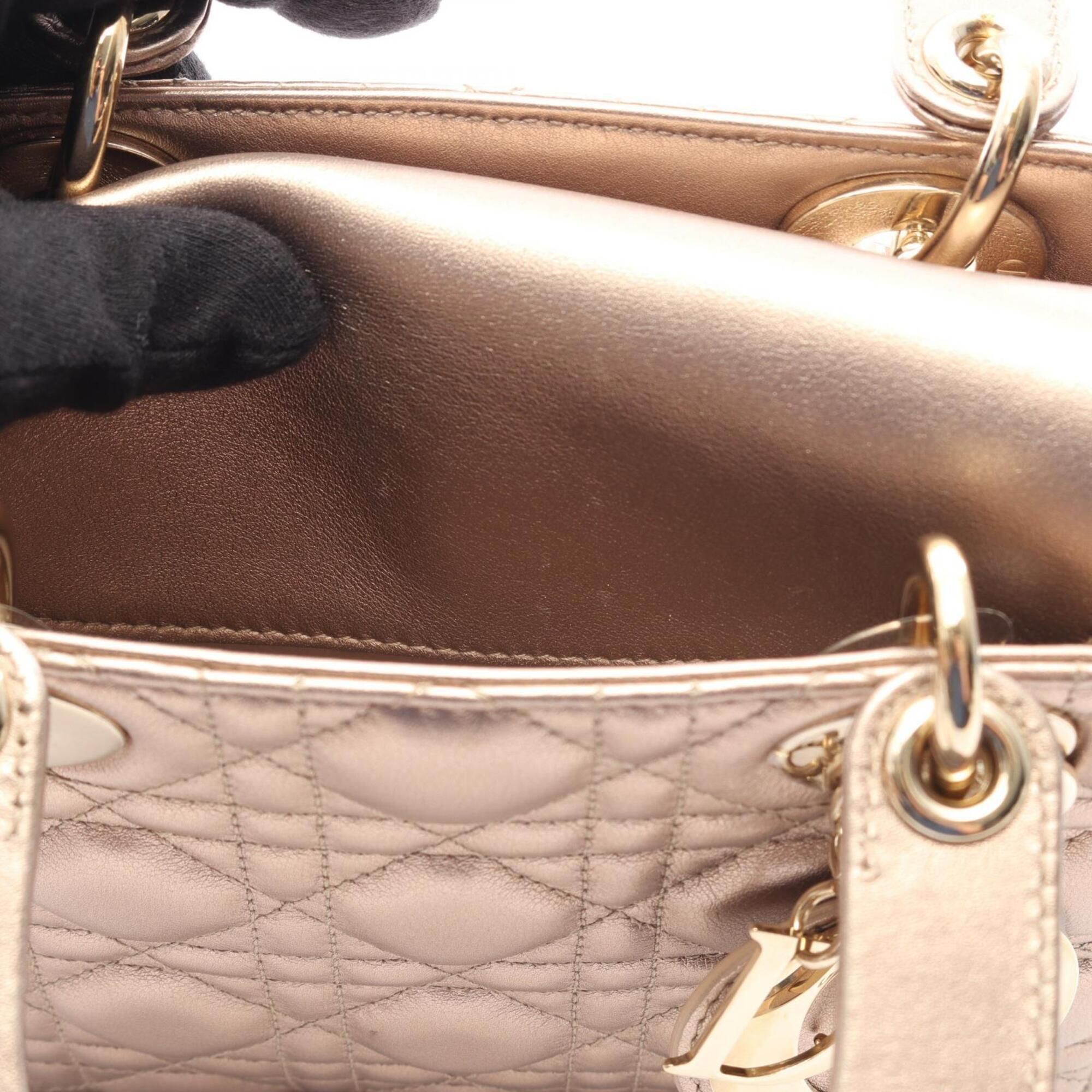 Leather Handbag (Pre-Owned) - Christian Dior - Modalova