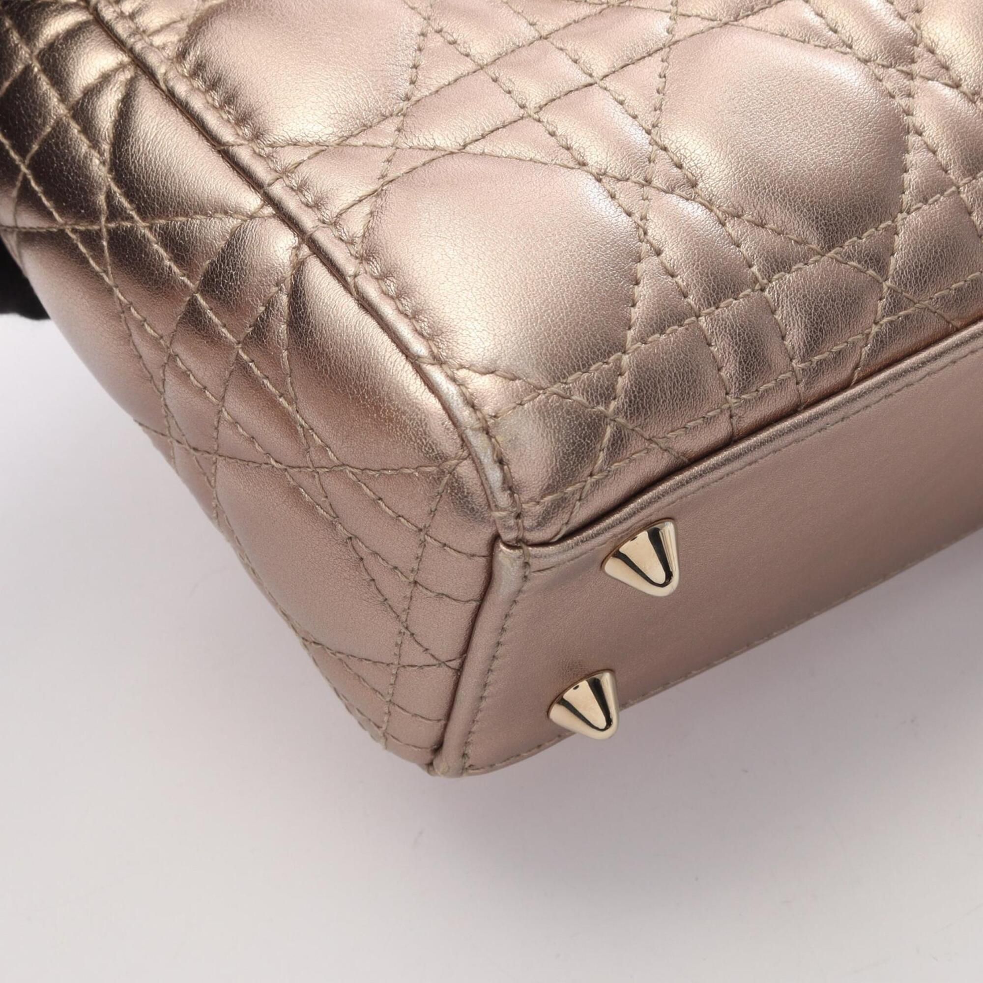 Leather Handbag (Pre-Owned) - Christian Dior - Modalova