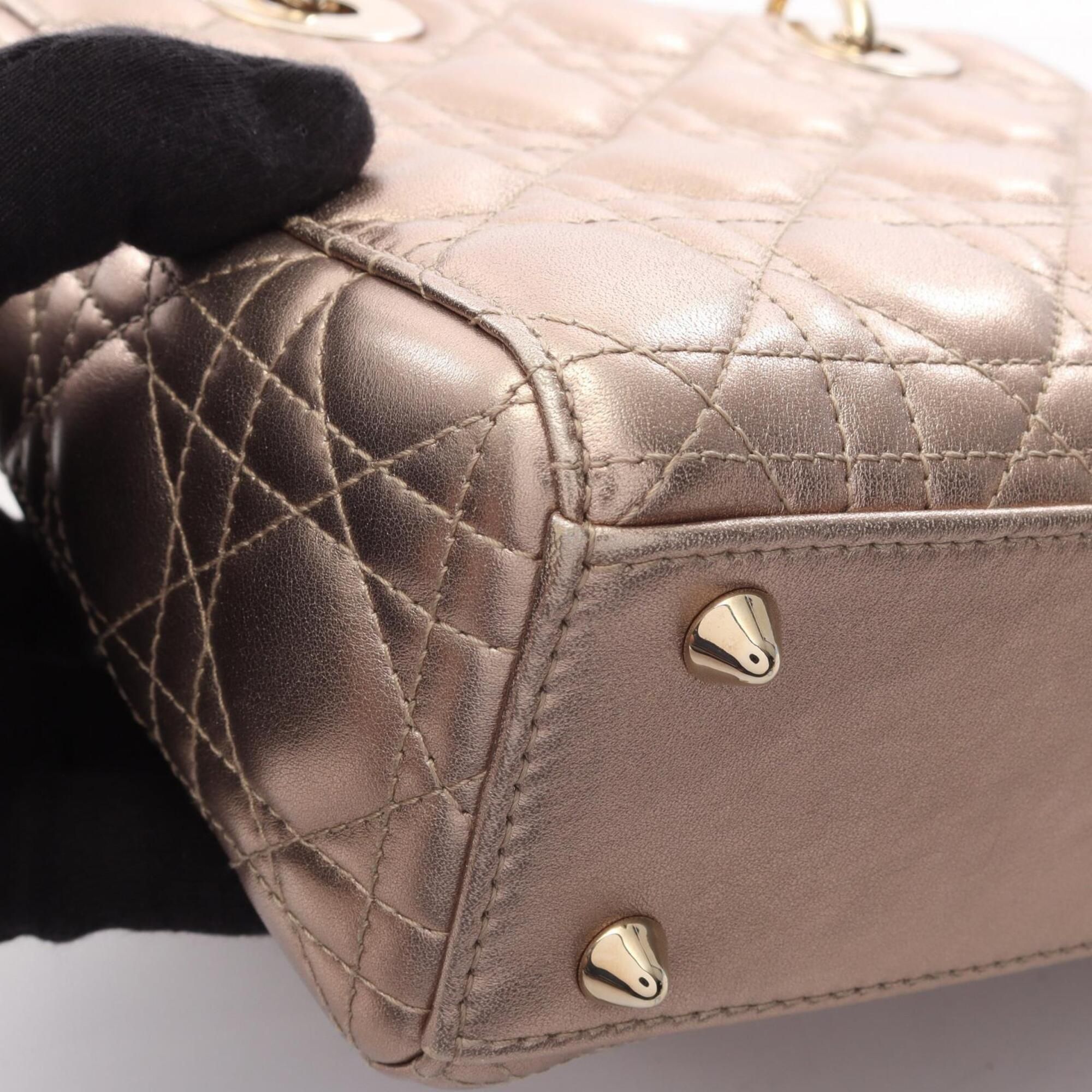 Leather Handbag (Pre-Owned) - Christian Dior - Modalova