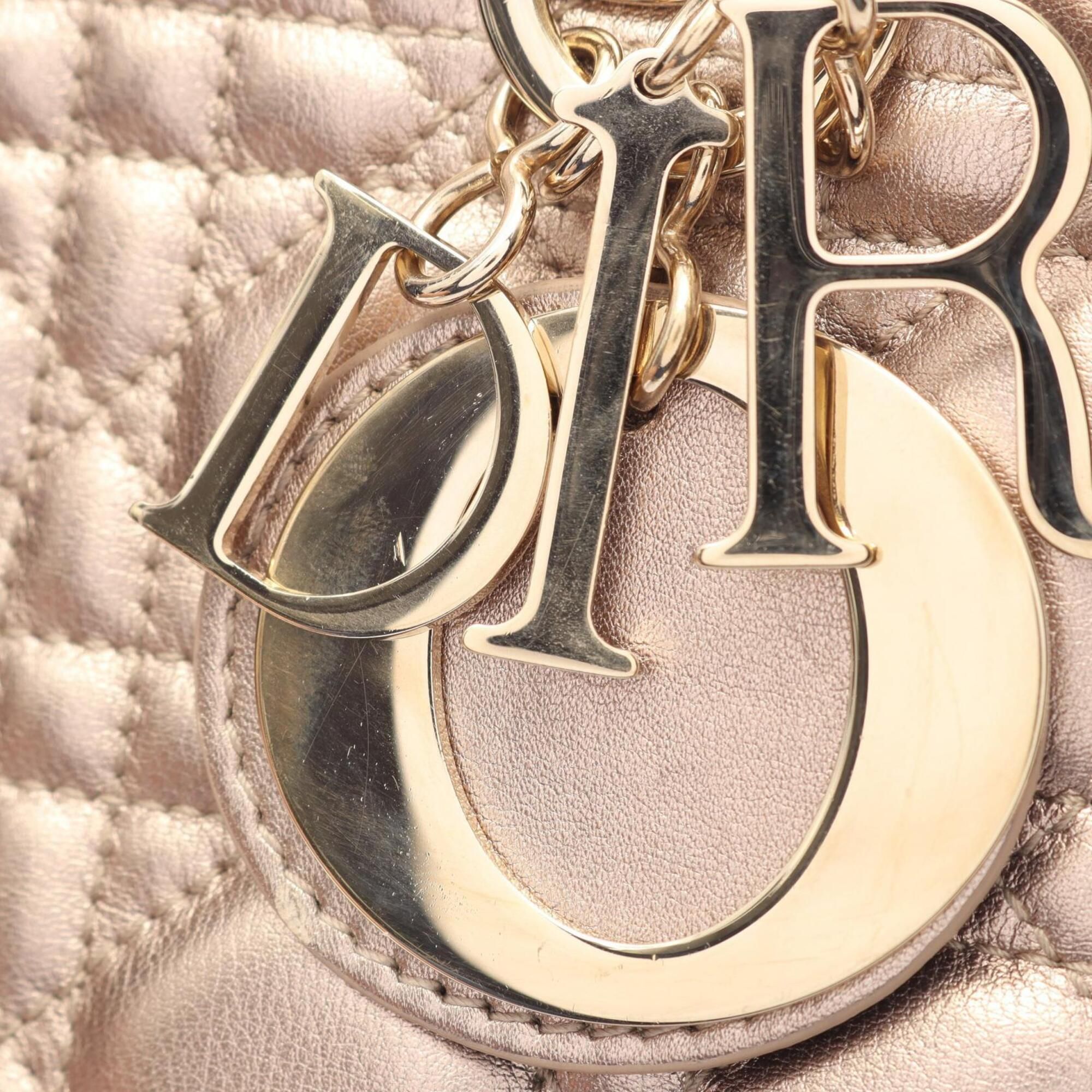 Leather Handbag (Pre-Owned) - Christian Dior - Modalova