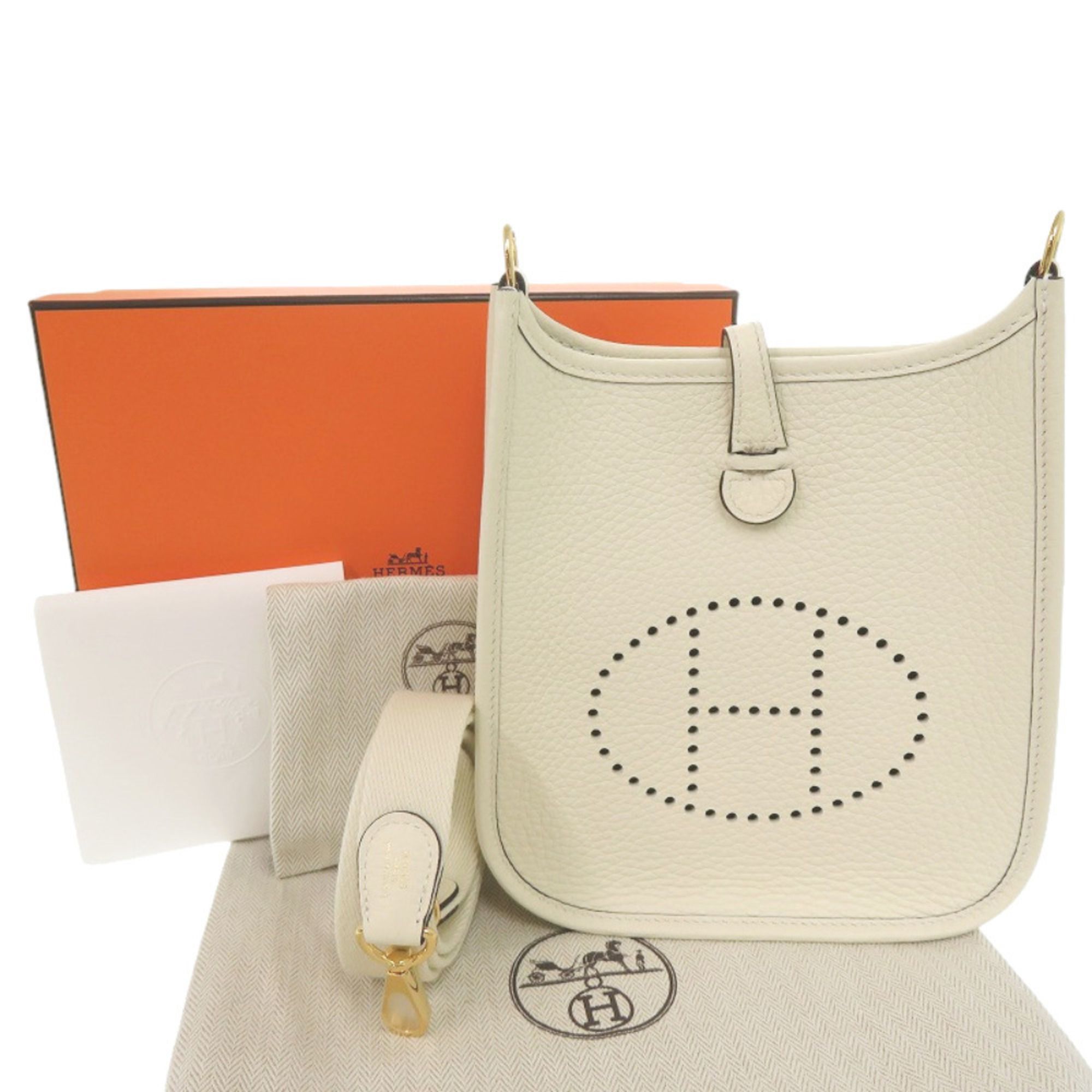 Taurillon Clemence Leather Shoulder Bag (Pre-Owned) - Hermes - Modalova