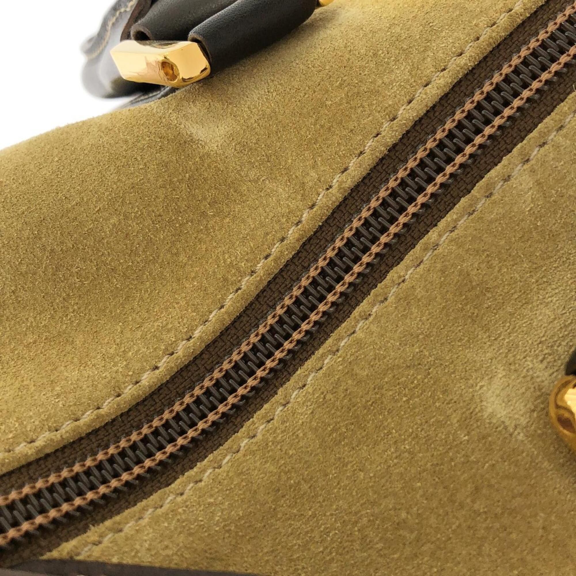 Suede Boston Bag (Pre-Owned) - Loewe - Modalova