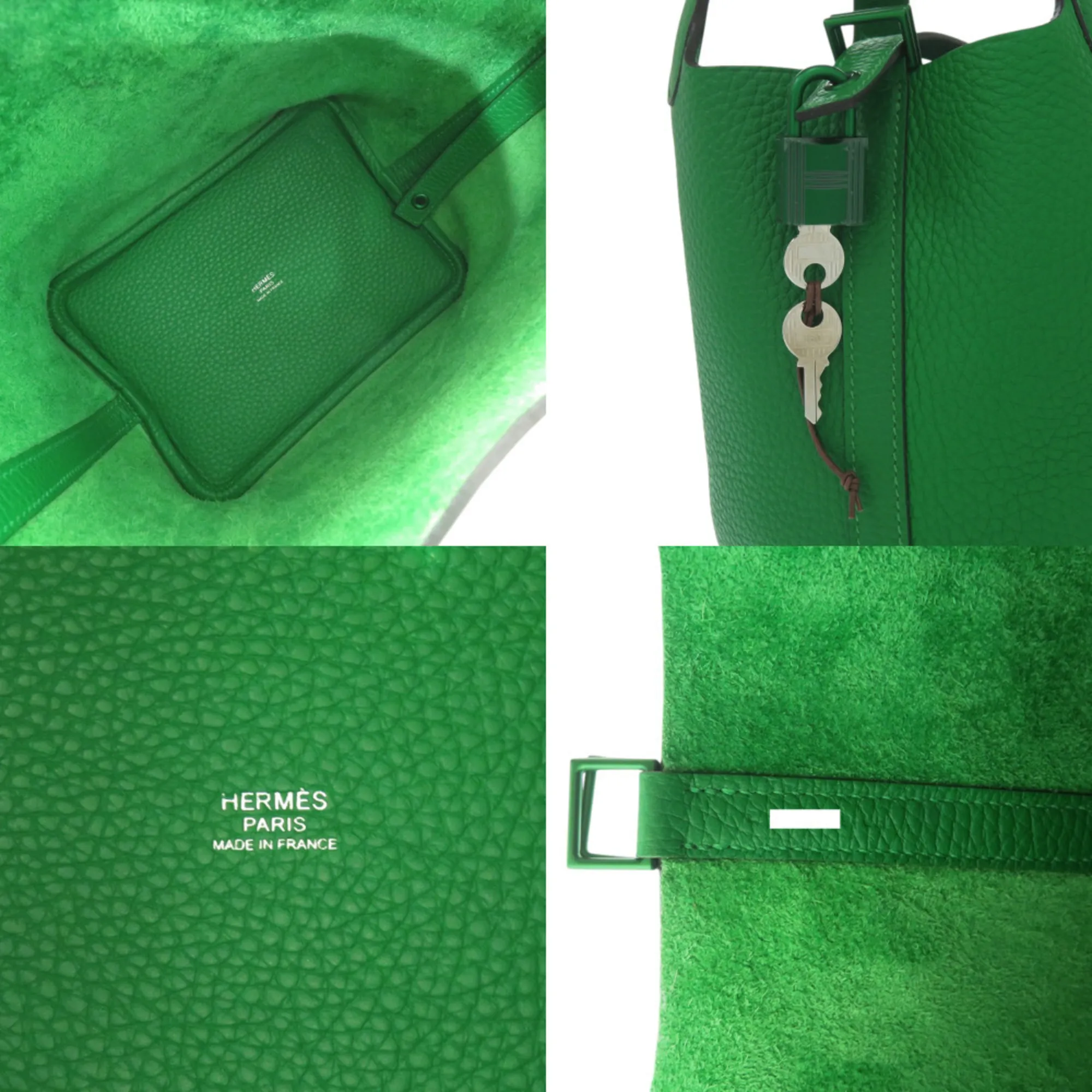 Taurillon Clemence Leather Handbag (Pre-Owned) - Hermes - Modalova