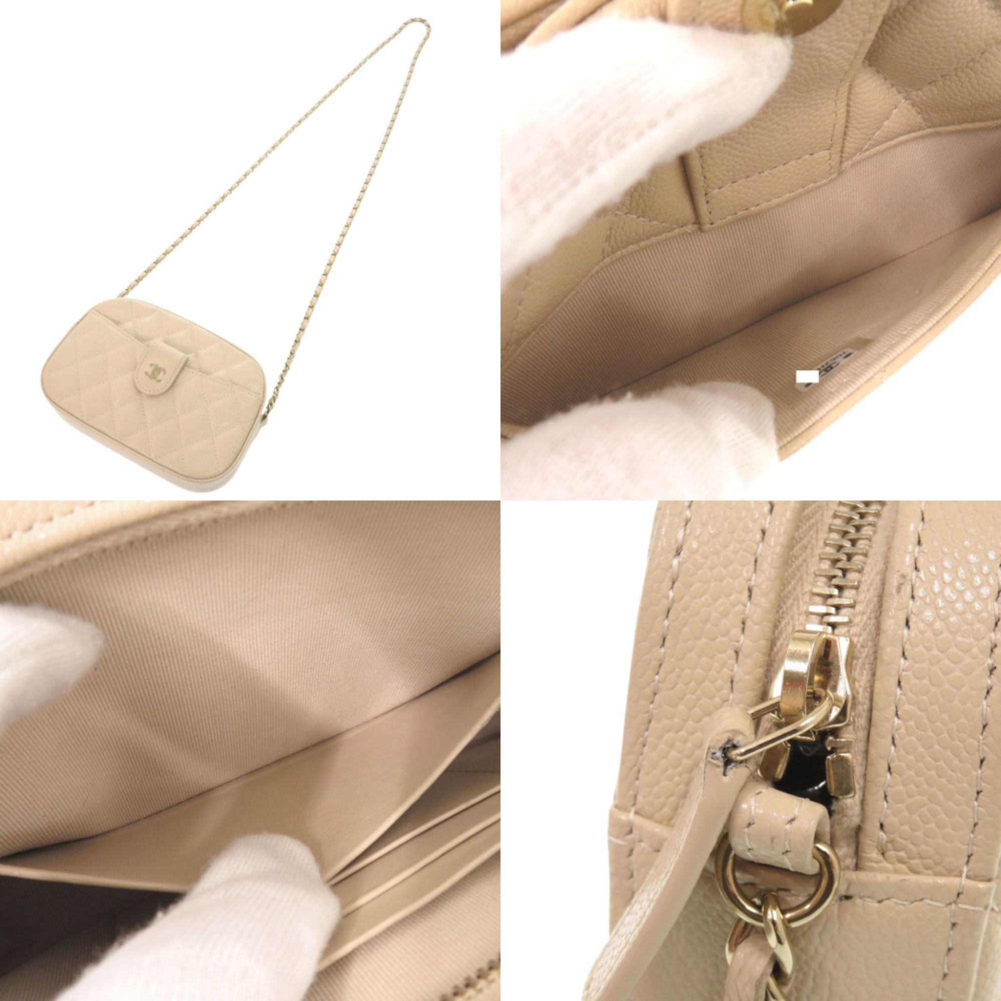 Grained Calfskin Shoulder Bag (Pre-Owned) - Chanel - Modalova