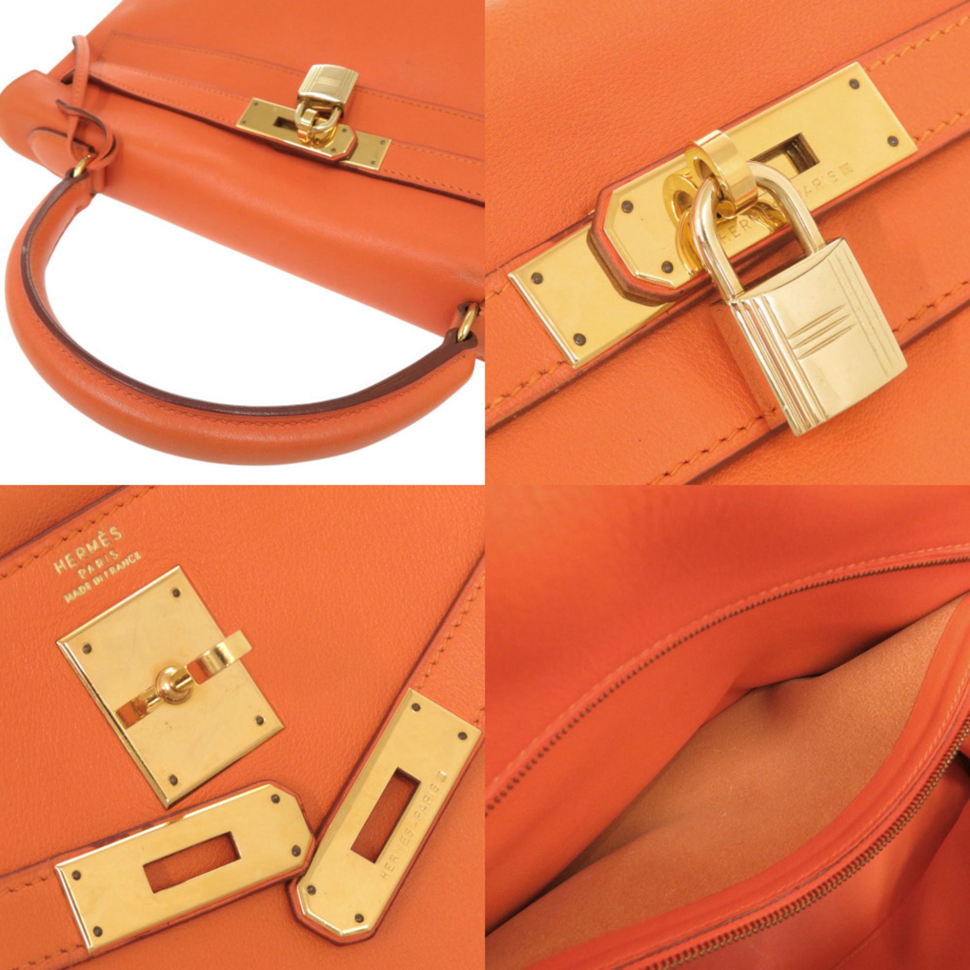 Gulliver Leather Handbag (Pre-Owned) - Hermes - Modalova