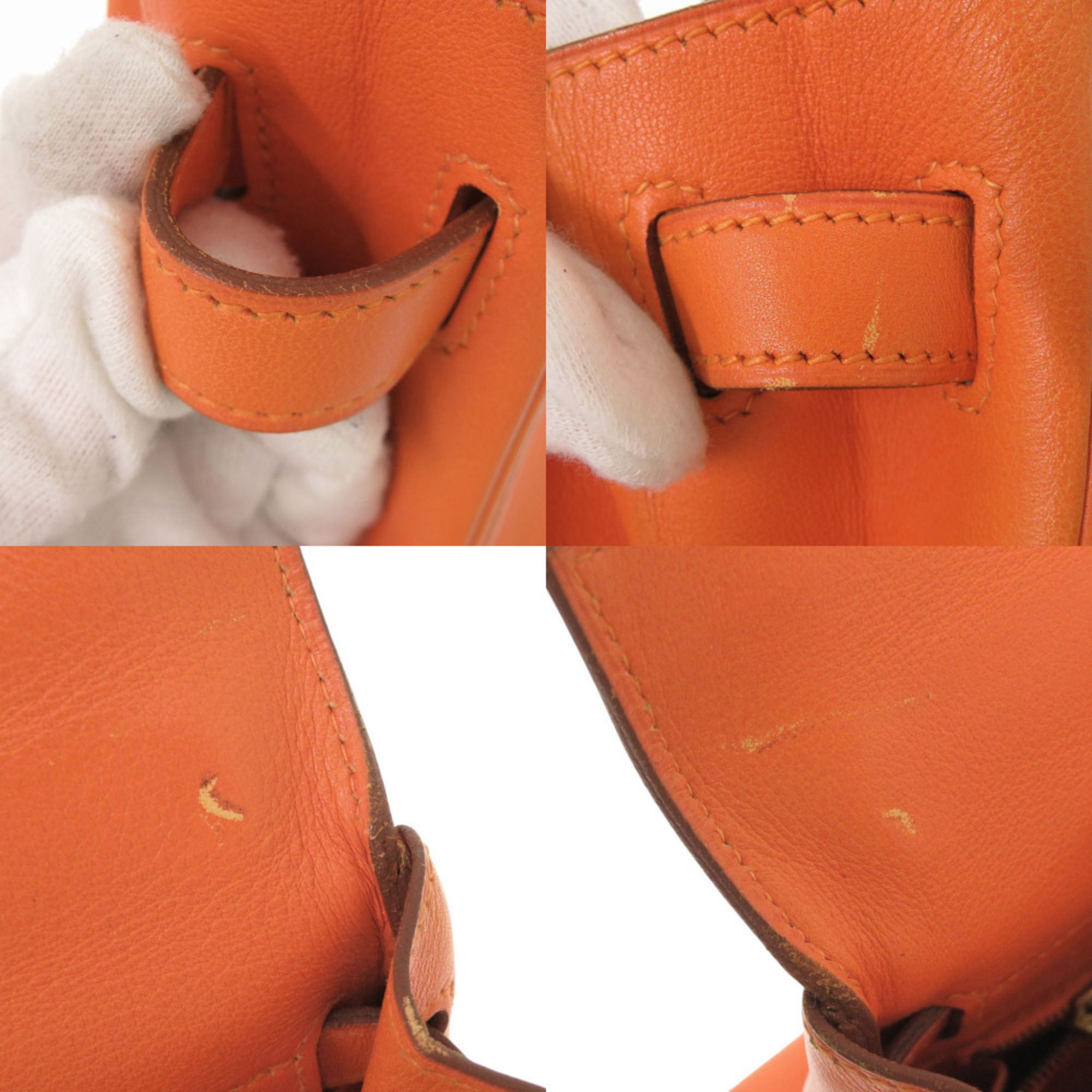 Gulliver Leather Handbag (Pre-Owned) - Hermes - Modalova