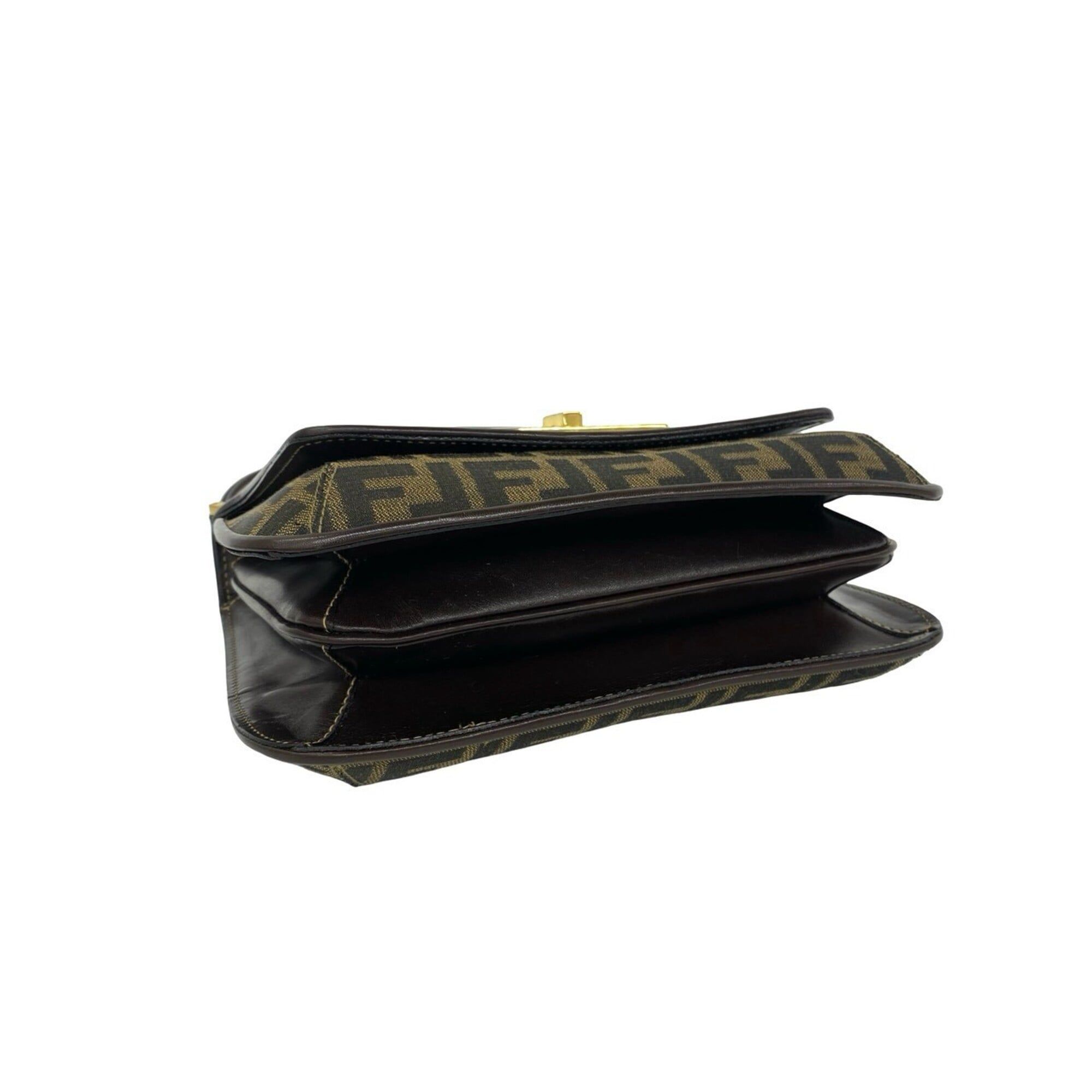 Canvas Leather Handbag Shoulder Bag (Pre-Owned) - Fendi - Modalova