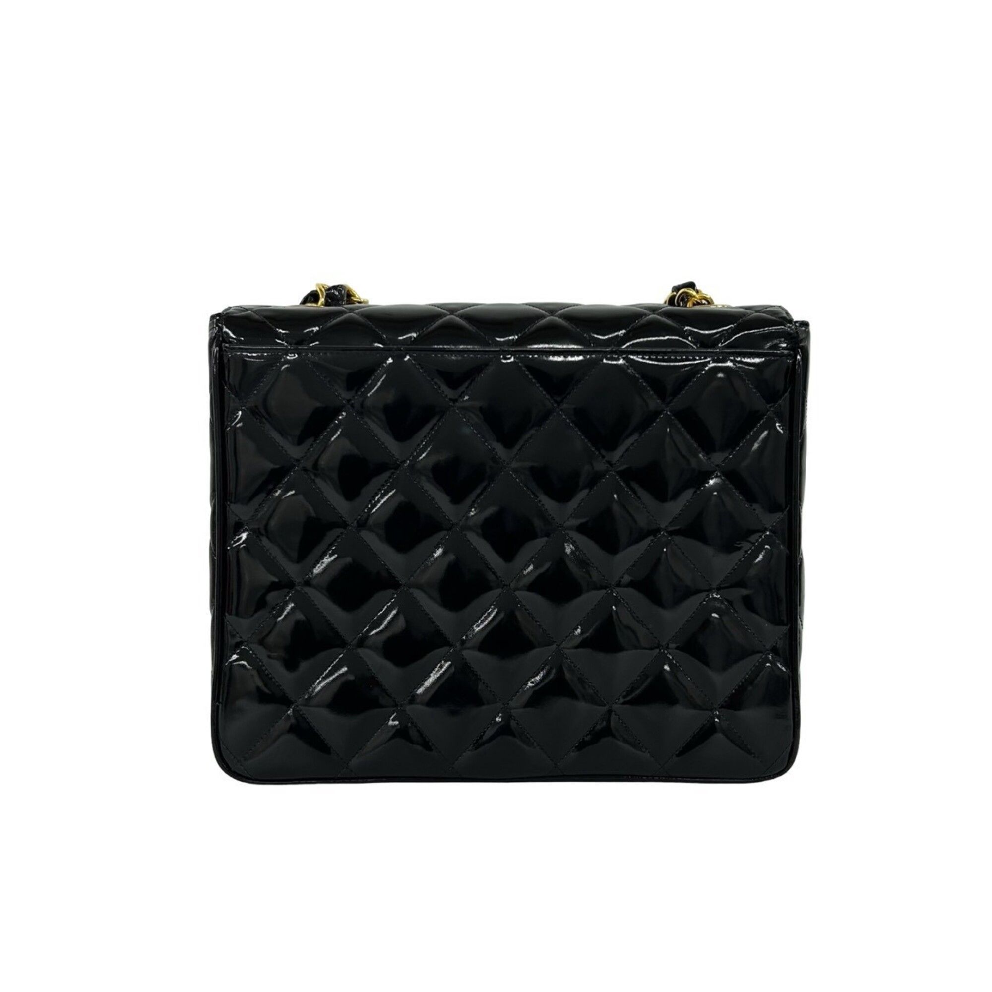 Patent Leather Shoulder Bag (Pre-Owned) - Chanel - Modalova
