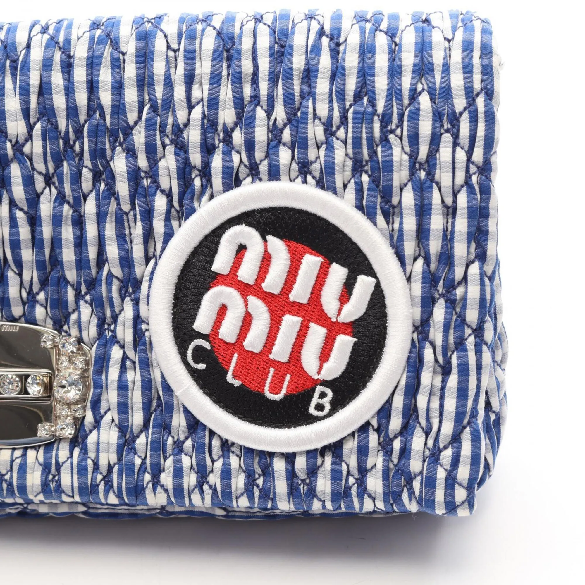 Cotton Leather Shoulder Bag (Pre-Owned) - Miu Miu - Modalova
