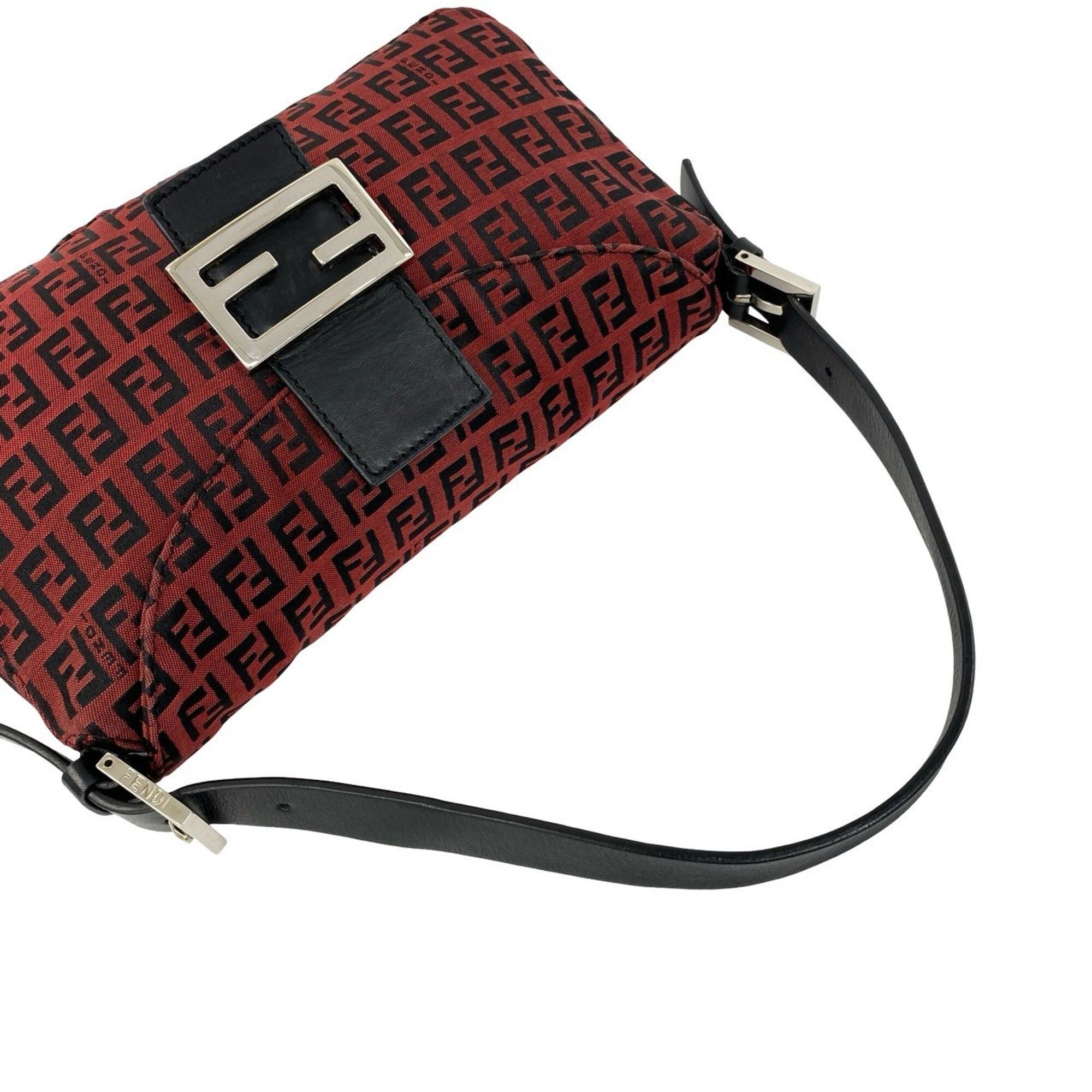 Canvas Leather Shoulder Bag (Pre-Owned) - Fendi - Modalova