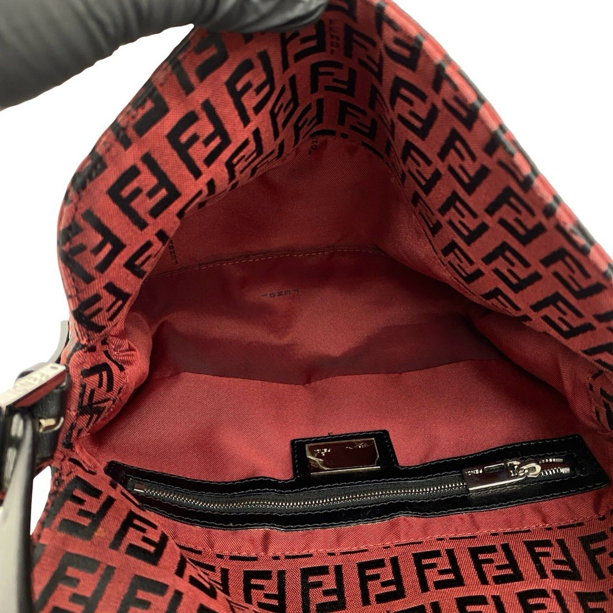 Canvas Leather Shoulder Bag (Pre-Owned) - Fendi - Modalova