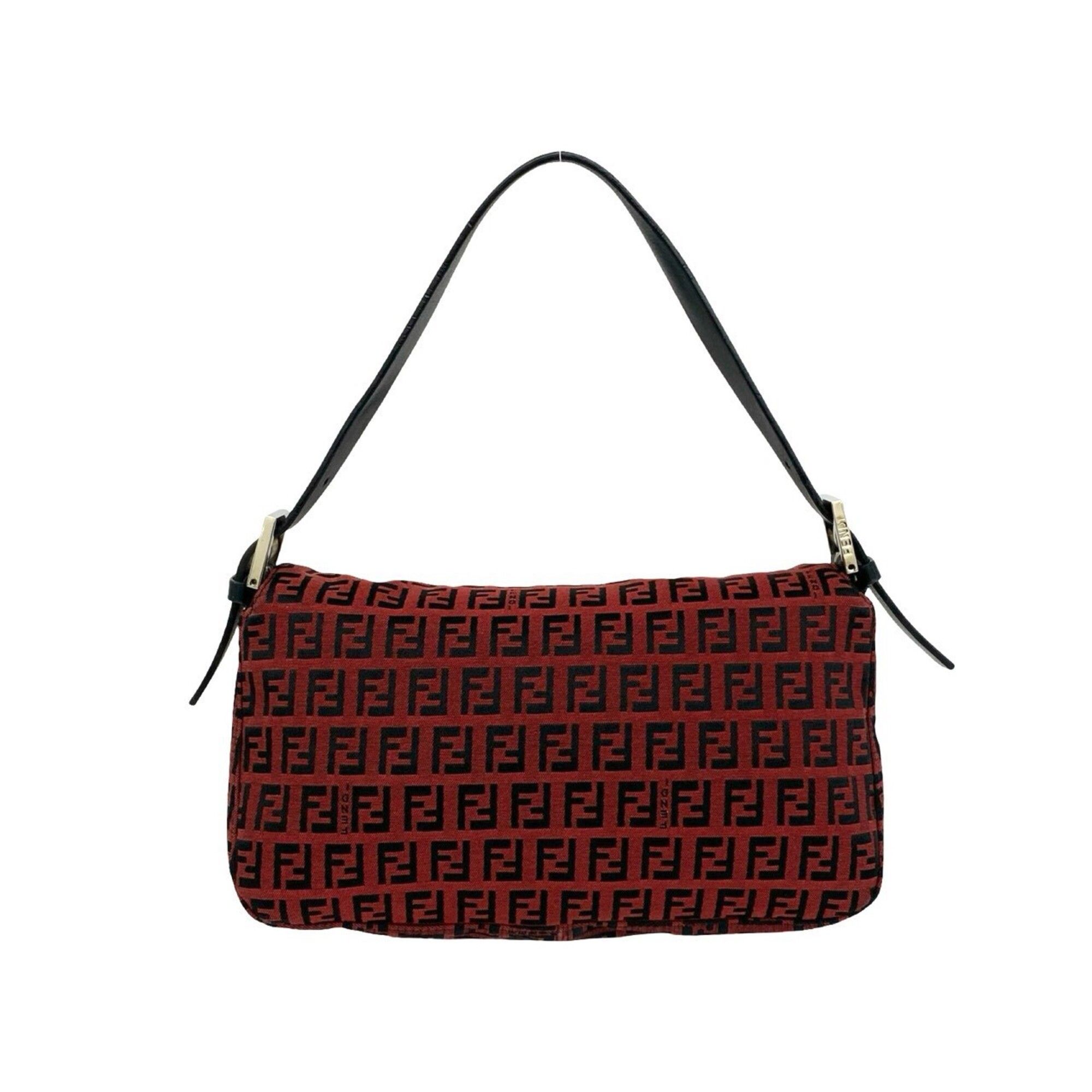 Canvas Leather Shoulder Bag (Pre-Owned) - Fendi - Modalova
