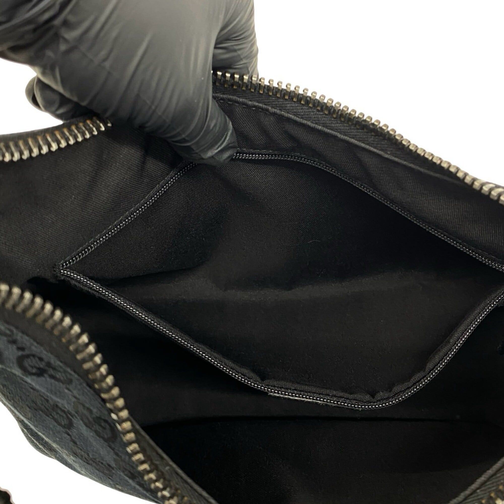 Canvas Leather Handbag (Pre-Owned) - Gucci - Modalova