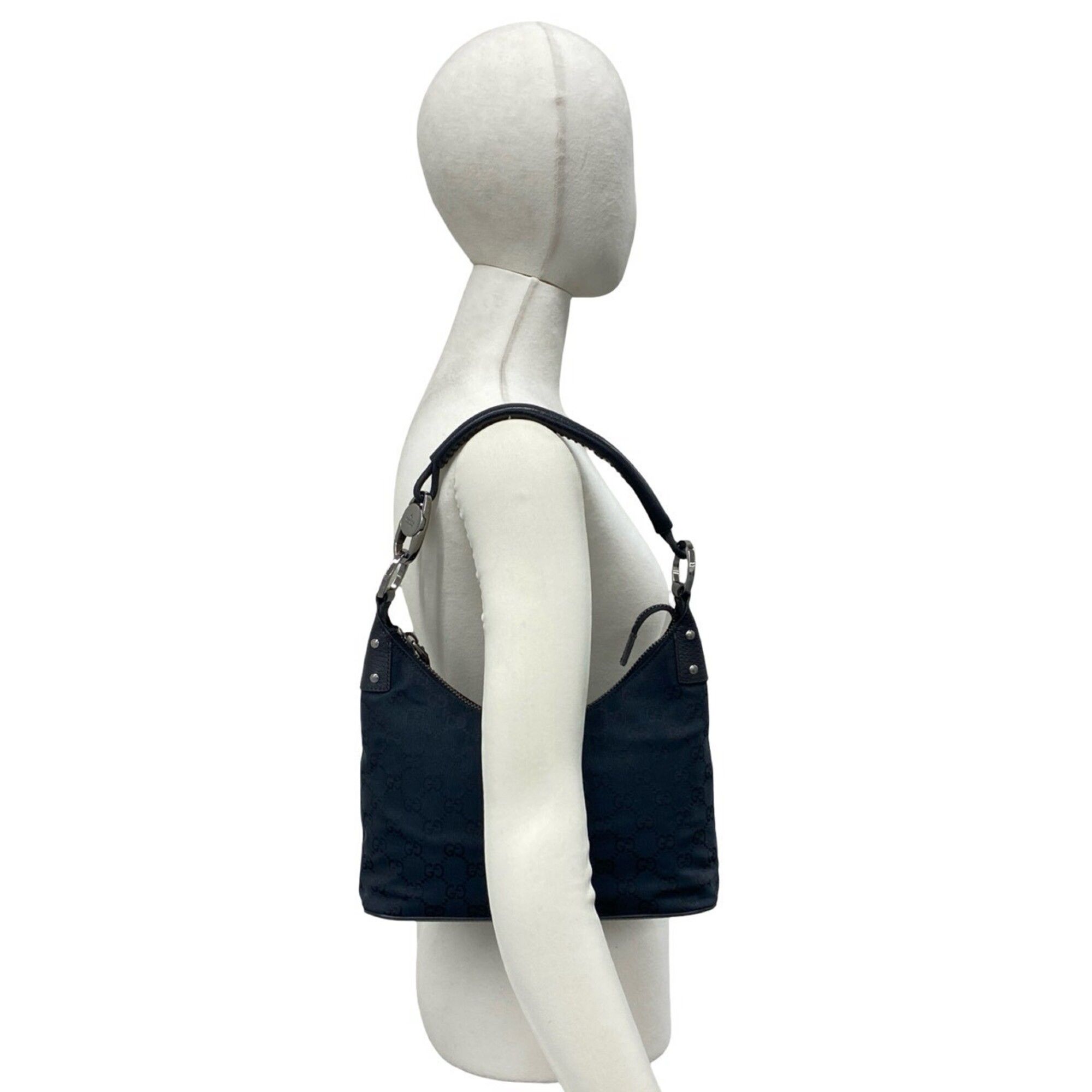 Canvas Leather Handbag (Pre-Owned) - Gucci - Modalova